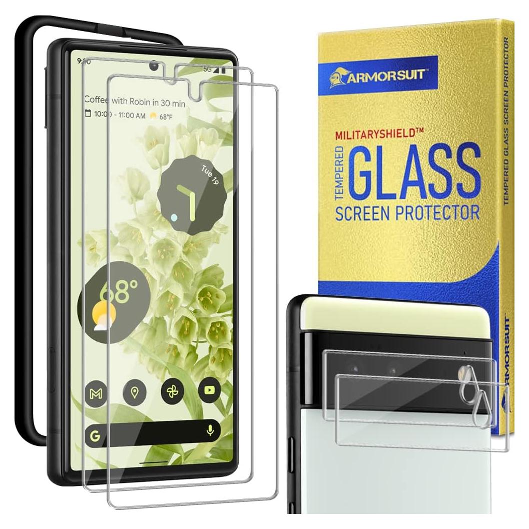 Protector de Pantalla ArmorSuit para Google Pixel 6 - Vidrio Templado