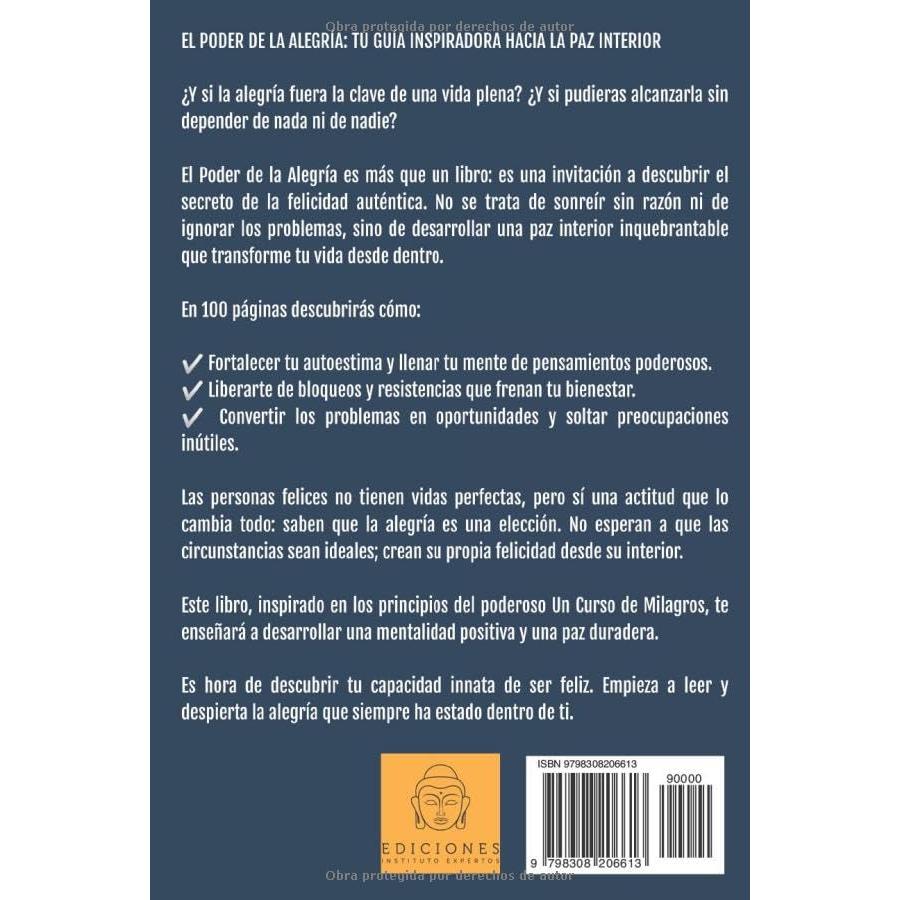 El Poder de la Alegría: Guía para la Paz Interior (Desarrollo Personal y Autoayuda) (Spanish Edition)