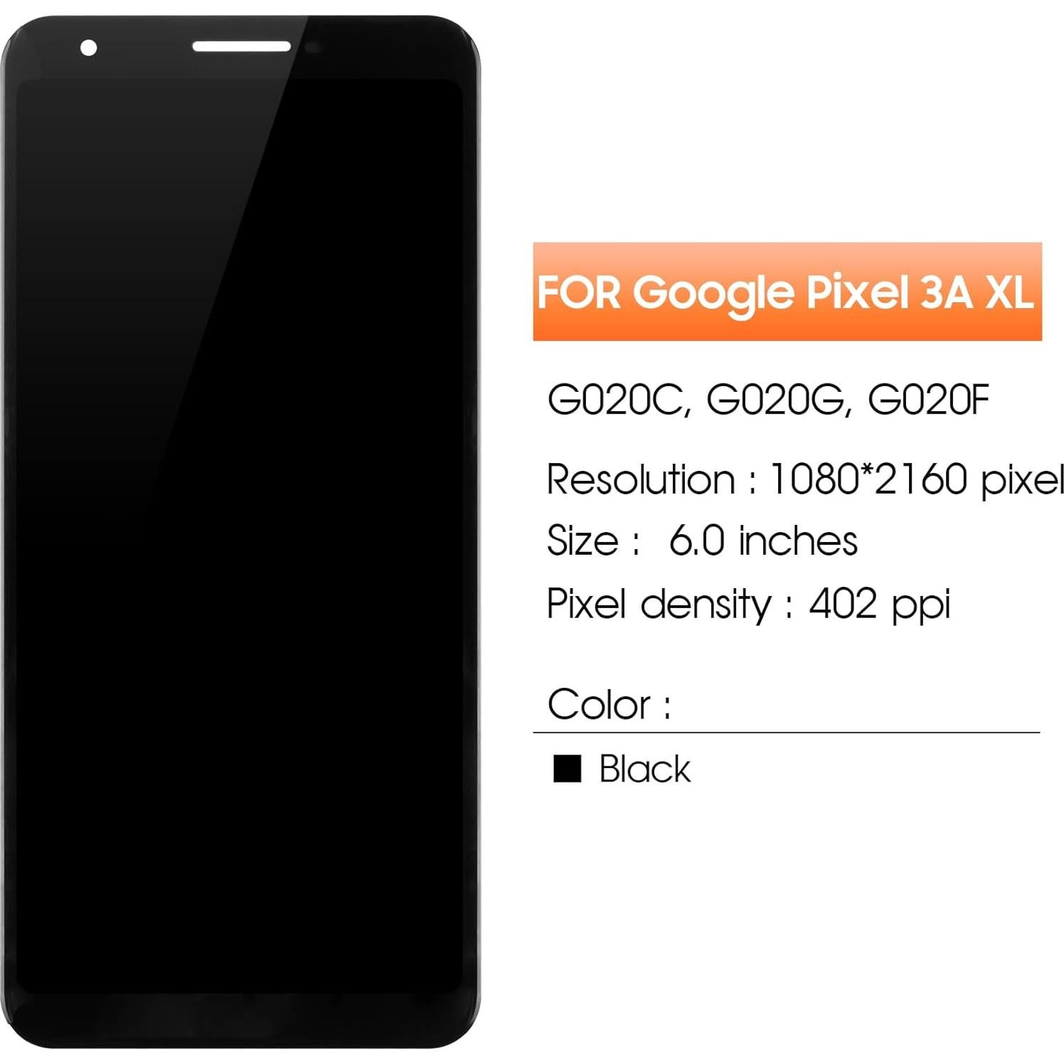 Pantalla OLED Reemplazo Google Pixel 3A XL Arbilato 125g