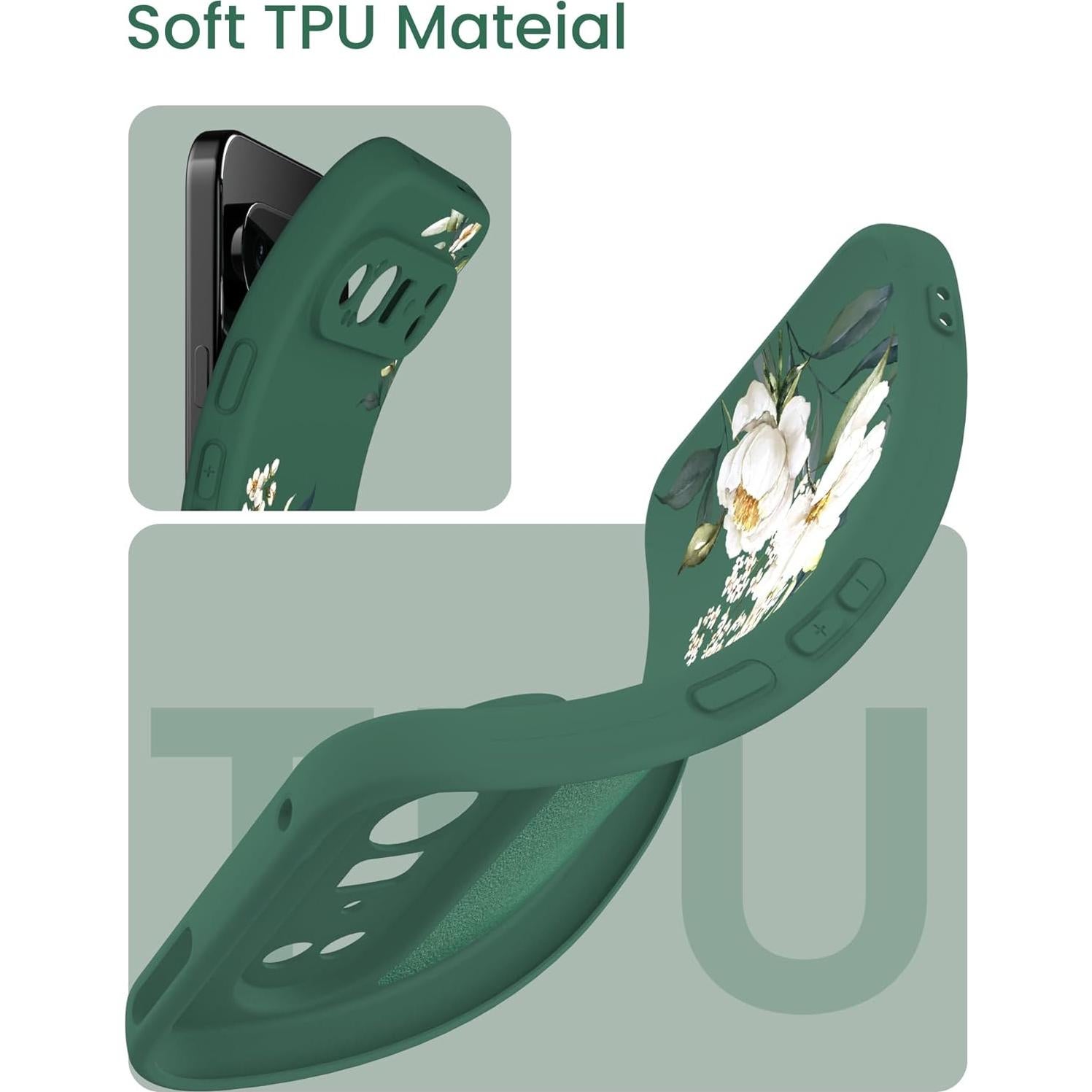 Funda Silicona Yucenx para Google Pixel 9 Pro + 2 Protectores