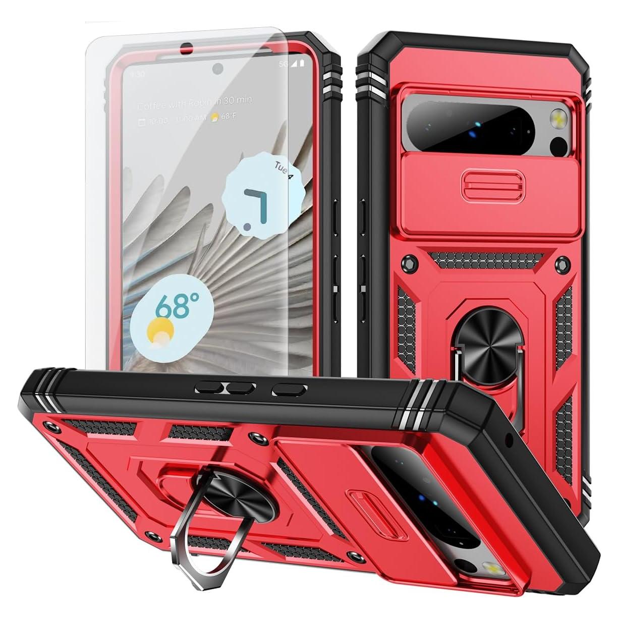 Funda NKECXKJ para Google Pixel 8 Pro con Protector Pantalla