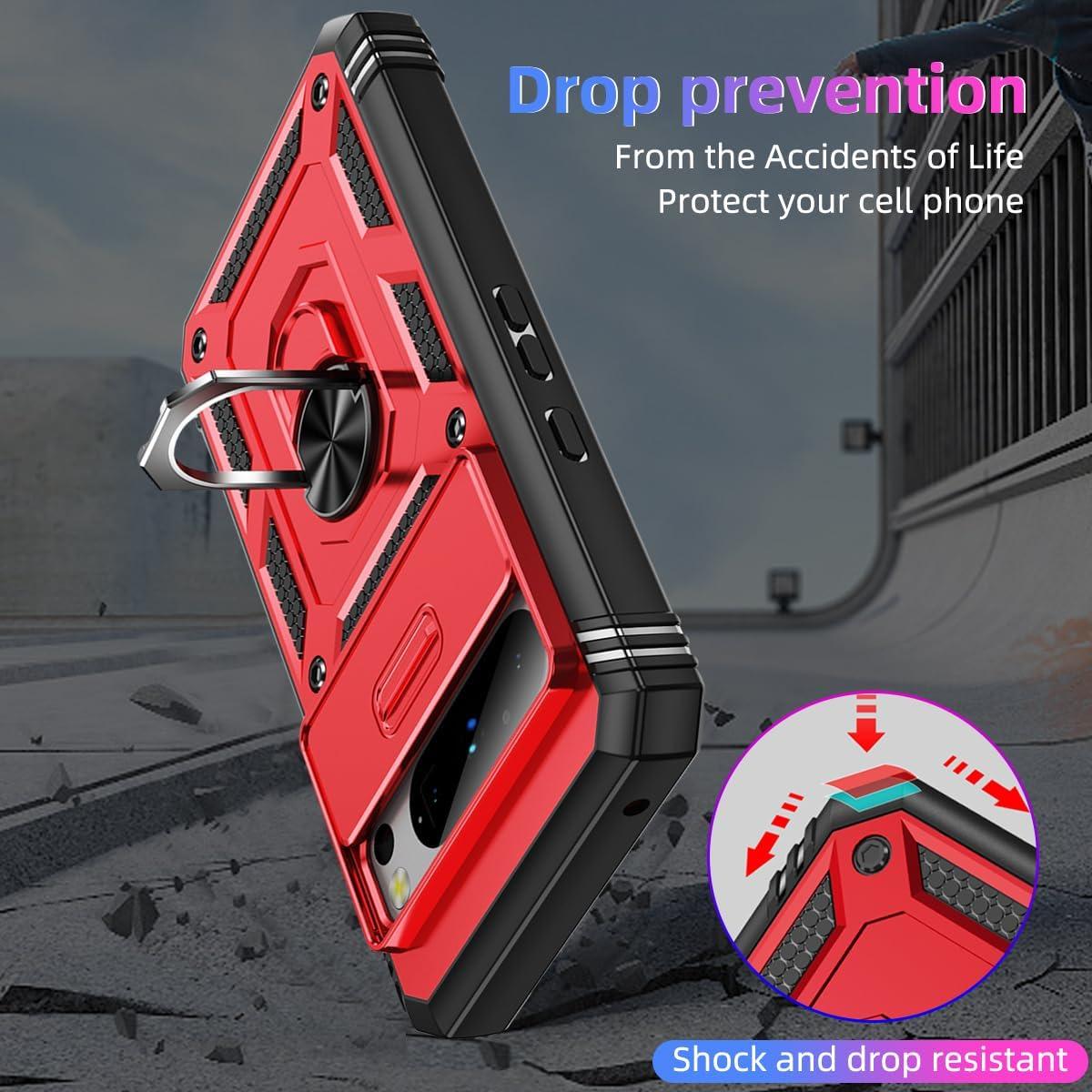 Funda NKECXKJ para Google Pixel 8 Pro con Protector Pantalla