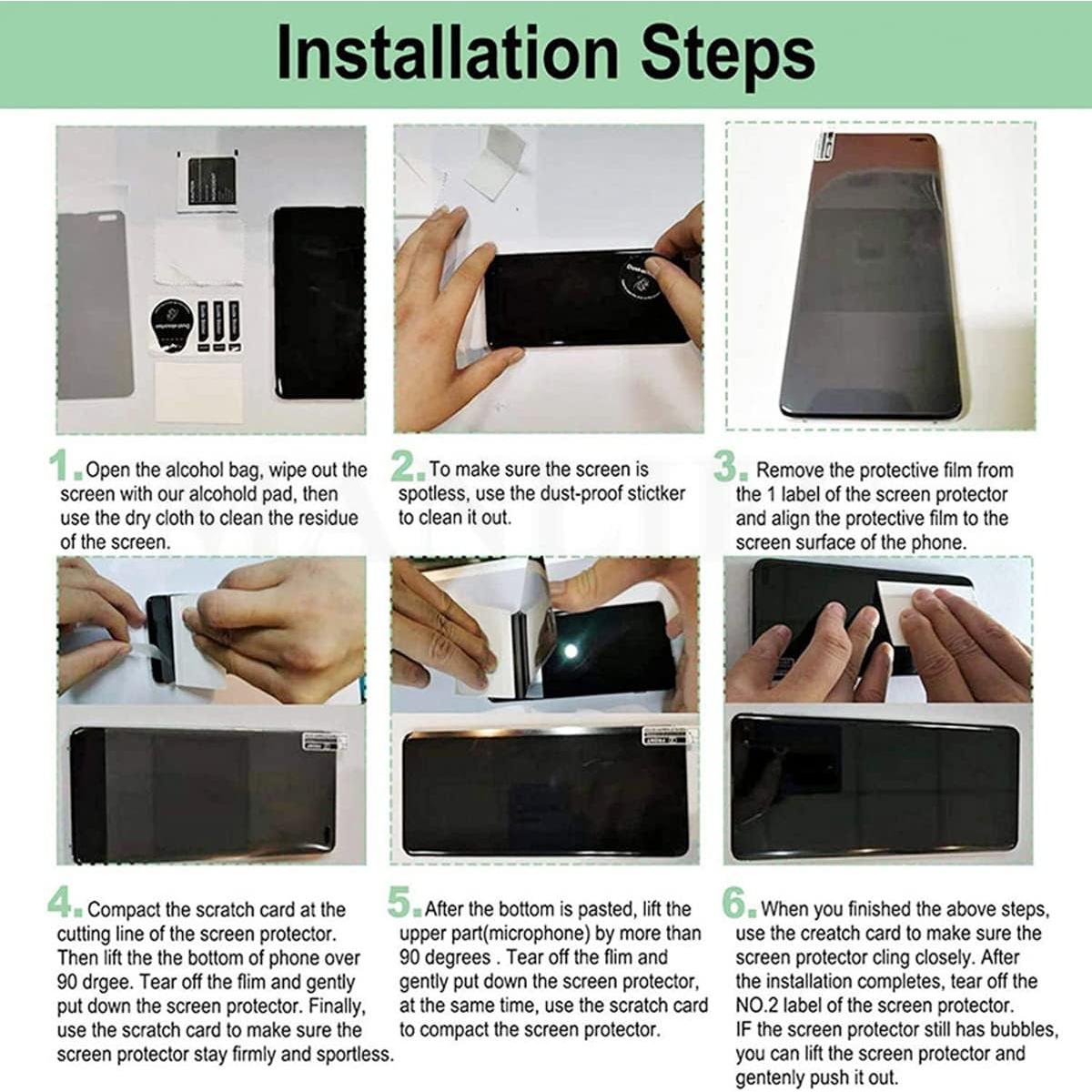 Protector de Pantalla Privado Suave 2Pack para Google Pixel 6 Pro