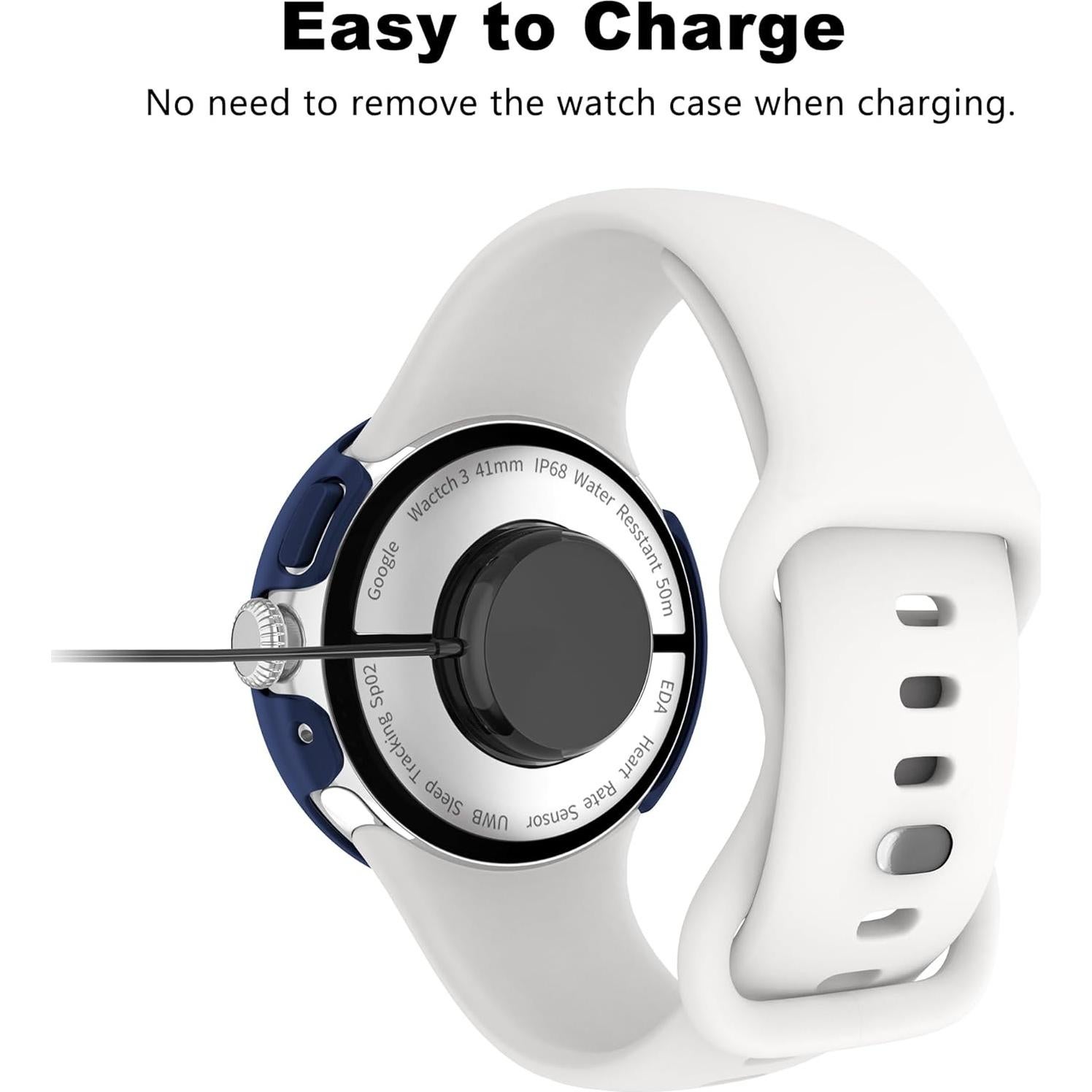 5 Fundas Protectoras para Google Pixel Watch 41mm YUVIKE