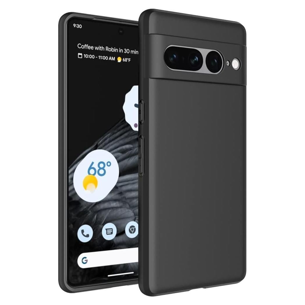 Funda delgada TPU Google Pixel 7 Pro - BREPRIO, negra