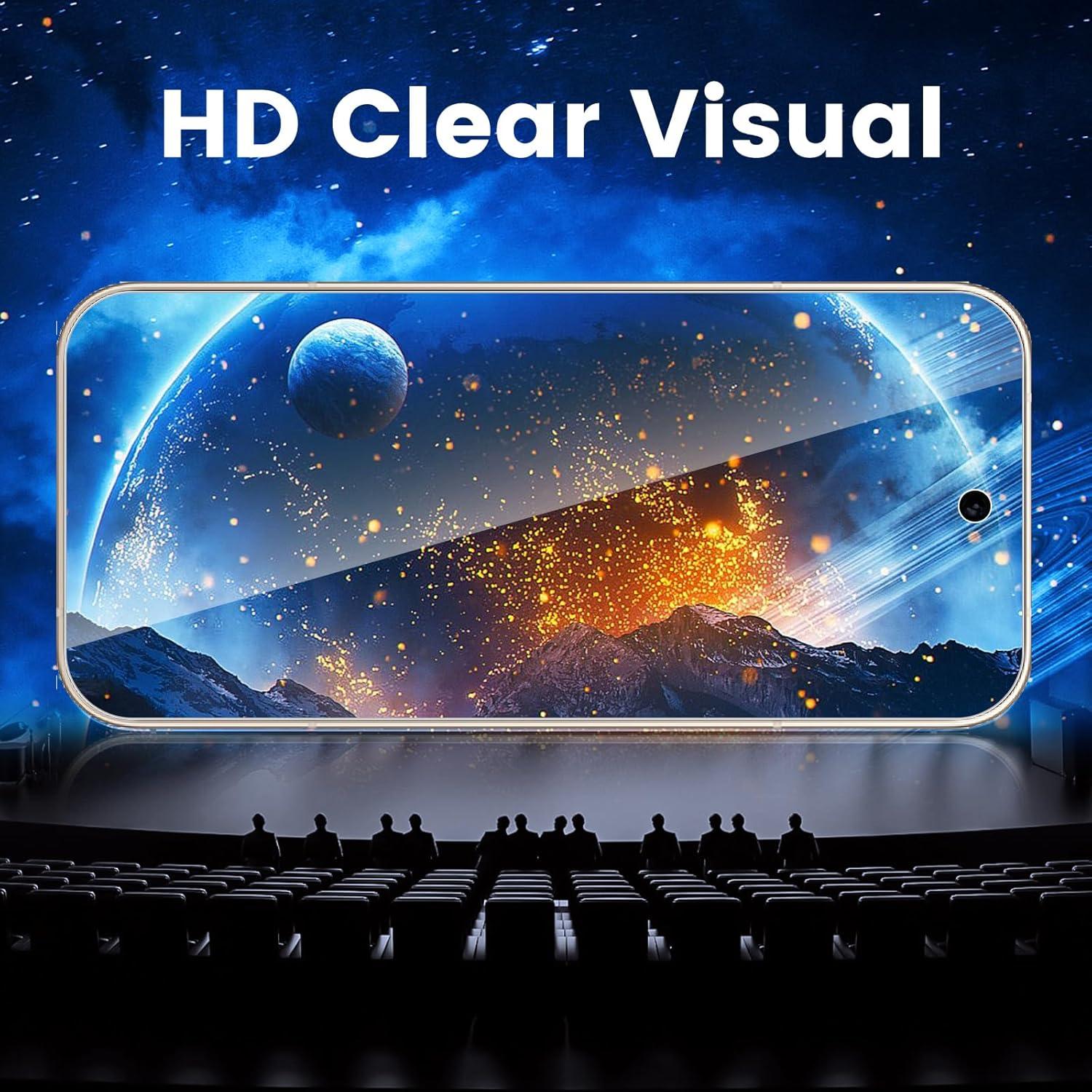 Protector de Pantalla TQLGY para Google Pixel 9 Pro XL - 2 Paquetes