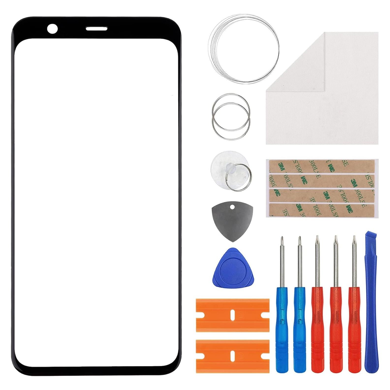 Reemplazo Pantalla de Vidrio Frontal Duotipa para Google Pixel 4