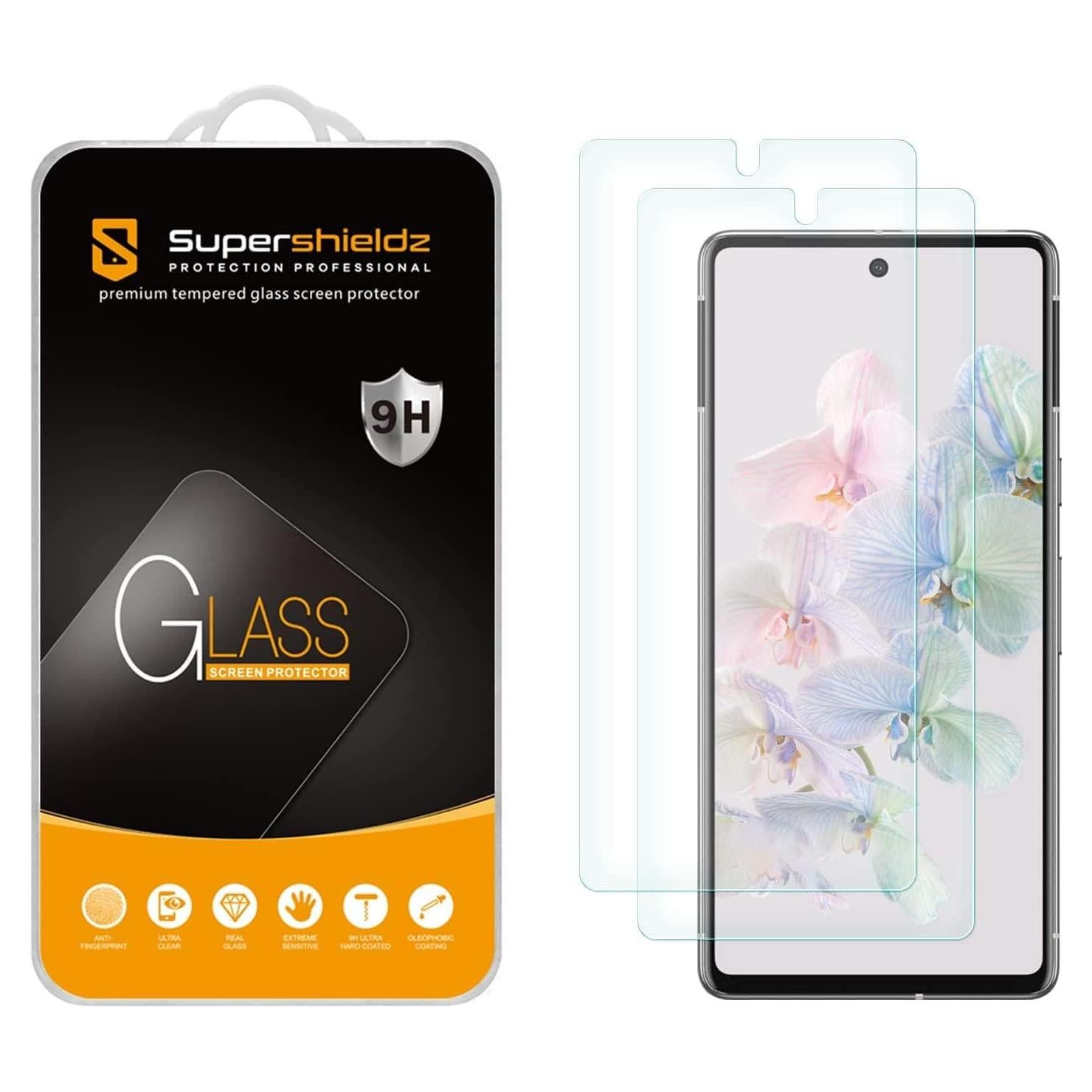 Protector de Pantalla Vidrio Templado Supershieldz para Google Pixel 7 - 2 Piezas