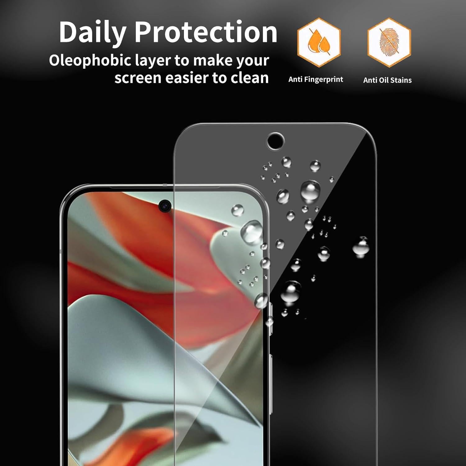 Protector de Pantalla Vidrio Templado WowFluy para Google Pixel 9 Pro XL