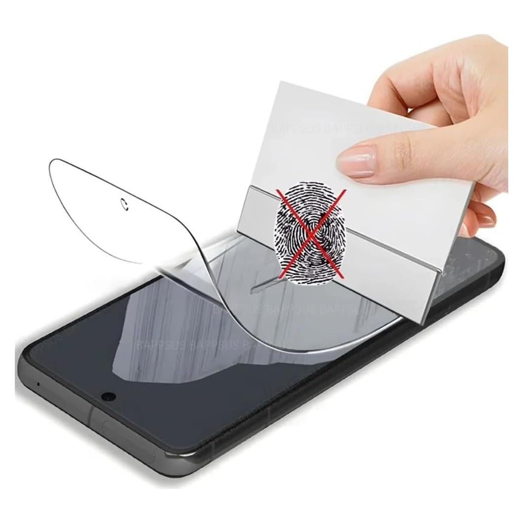 2 Películas Hidrogel Mate Antihuellas para Google Pixel 9a 5G