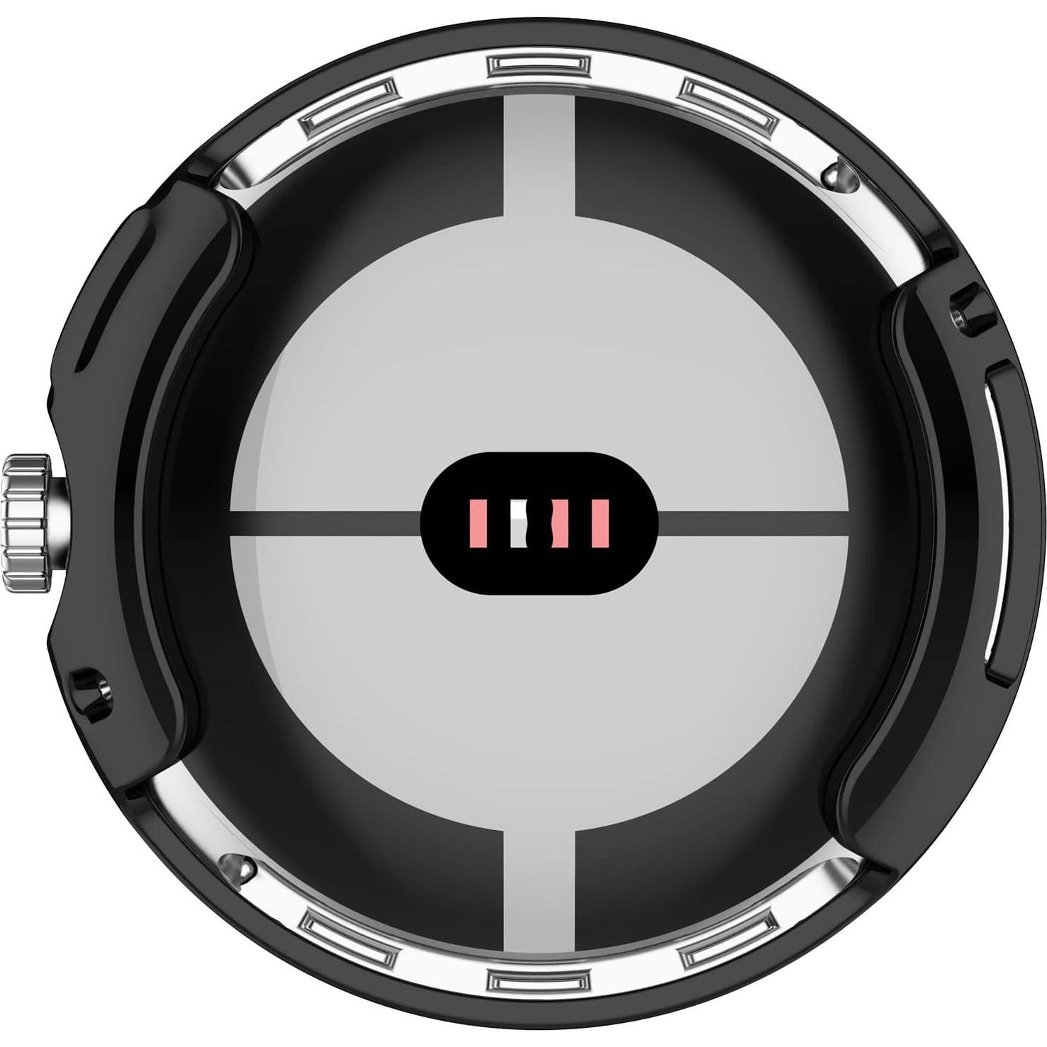 Funda Parachoques TPU NineHorse para Google Pixel Watch 2 - Negro