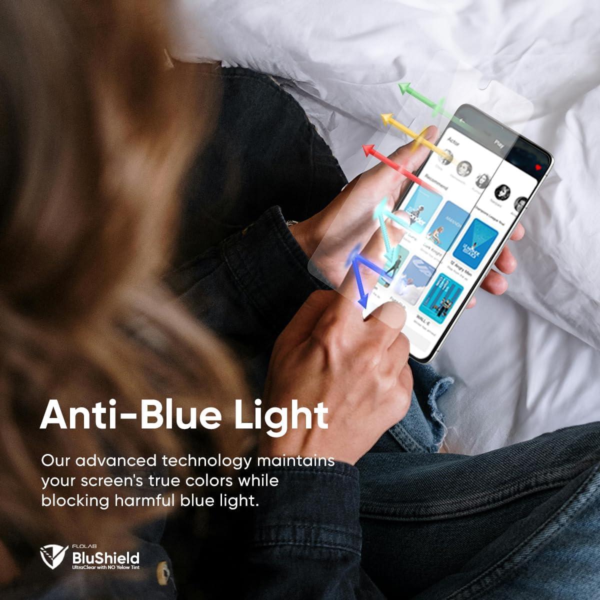 Protector de Pantalla FLOLAB para Google Pixel 8A - Vidrio Templado Antirayones