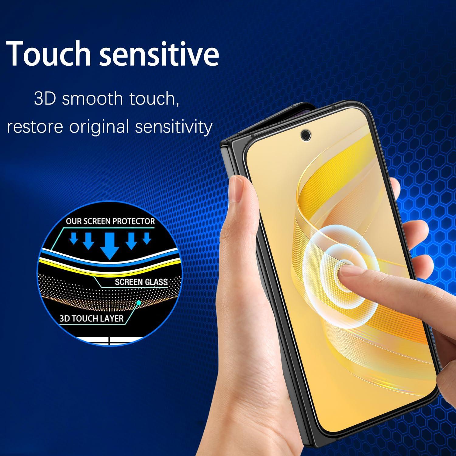 Protector de Pantalla Vidrio Templado MAYtobe para Google Pixel 9 Pro Fold - Dureza 9H