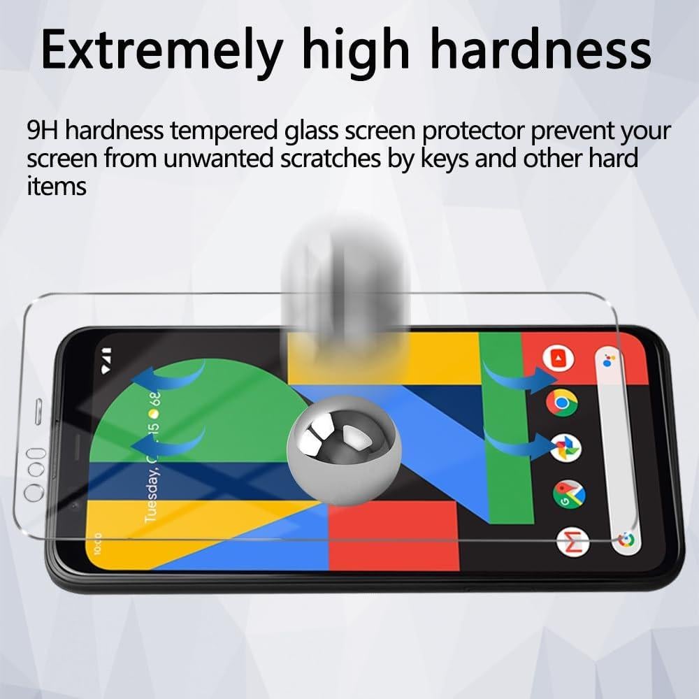 Protector de Pantalla y Lente Google Pixel 4XL JOKITA - 3 Piezas