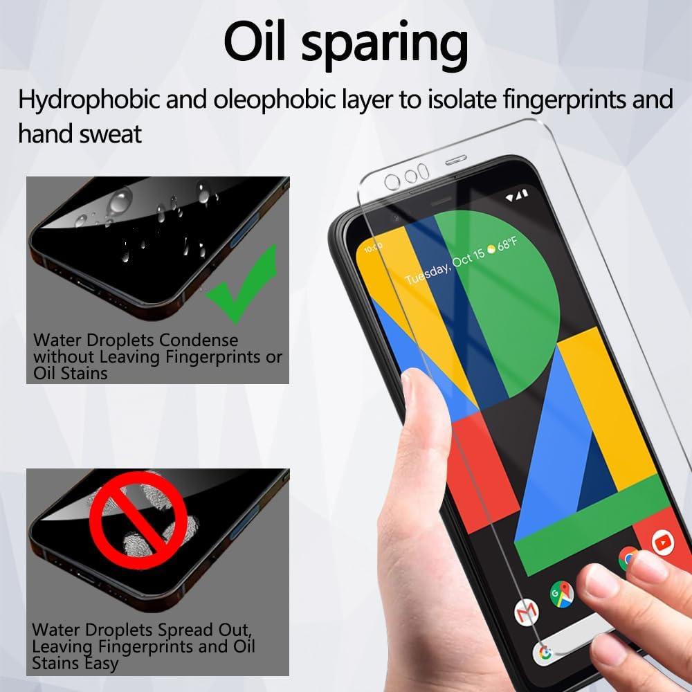 Protector de Pantalla y Lente Google Pixel 4XL JOKITA - 3 Piezas