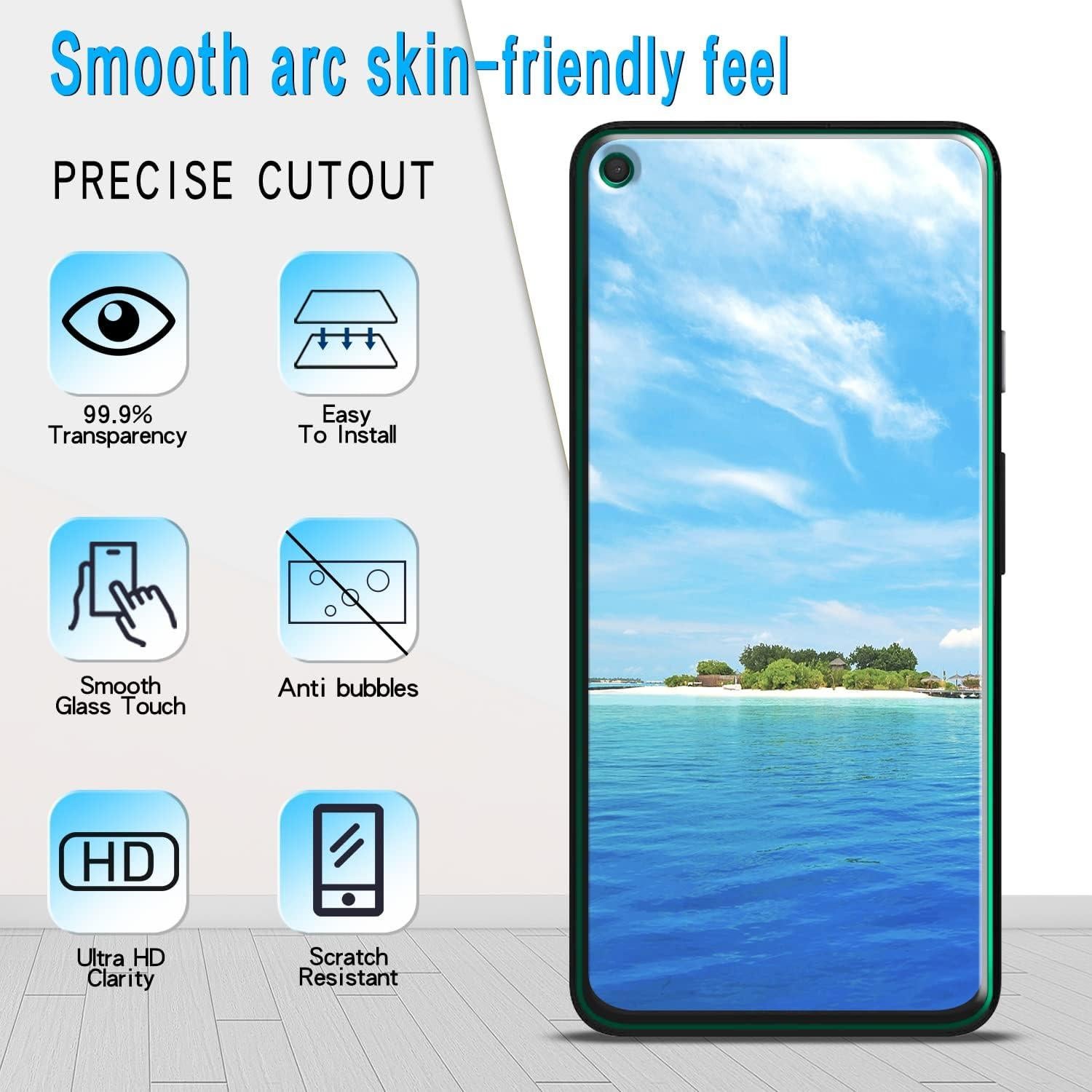 Protector de Pantalla Slanku para Google Pixel 4a (5G) Vidrio Templado 9H