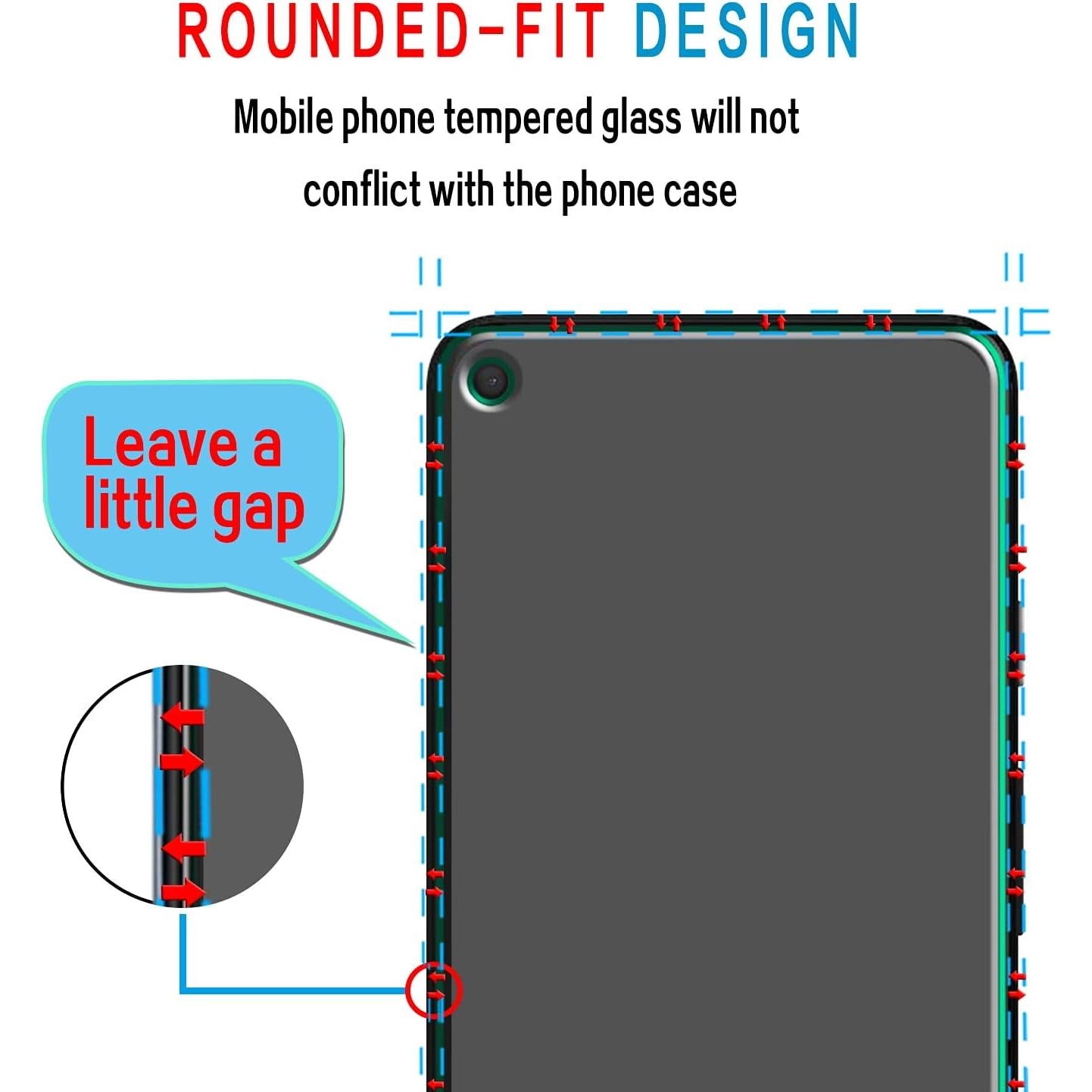 Protector de Pantalla Slanku para Google Pixel 4a (5G) Vidrio Templado 9H