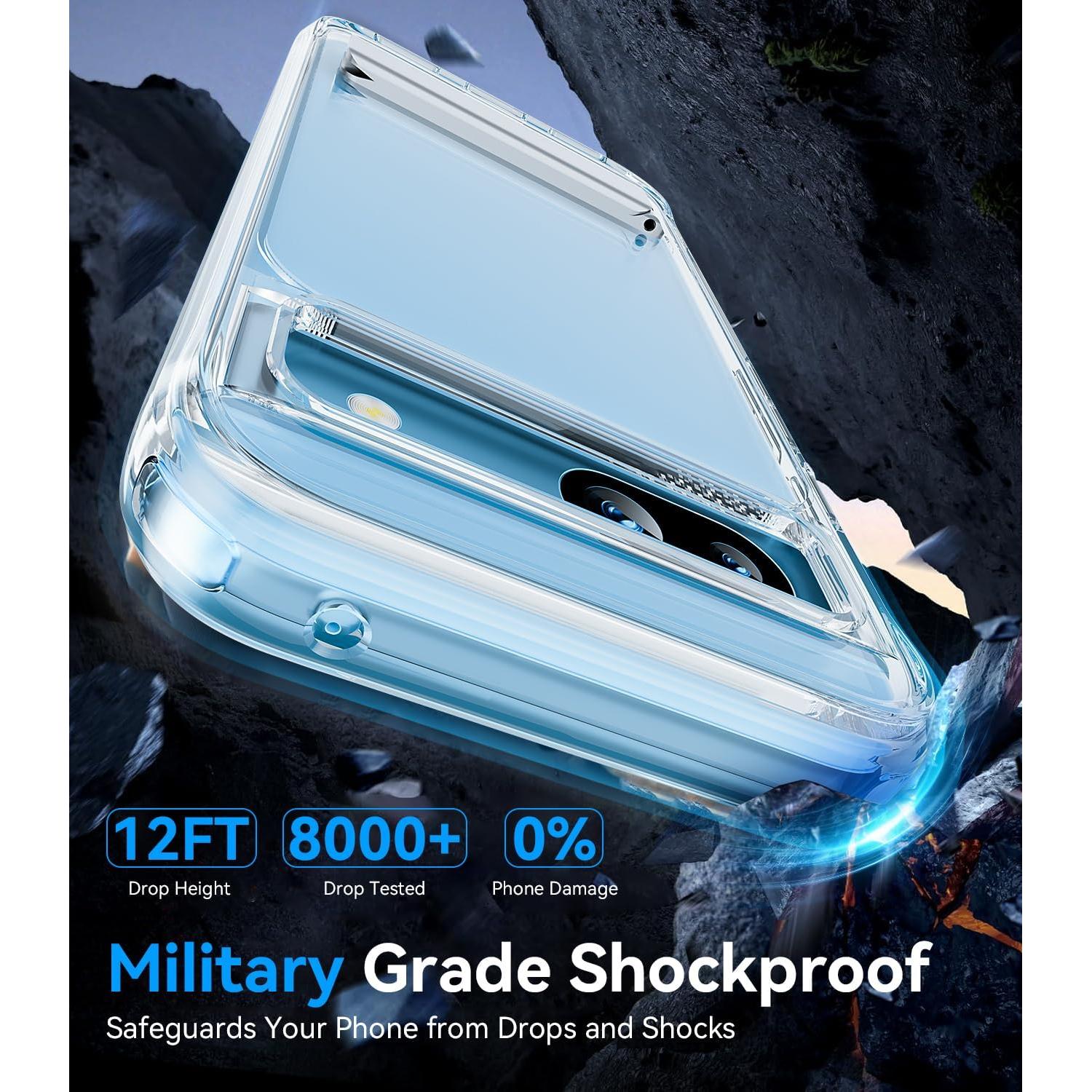 Funda Transparente Oneagle para Google Pixel 9 Pro XL con Soporte