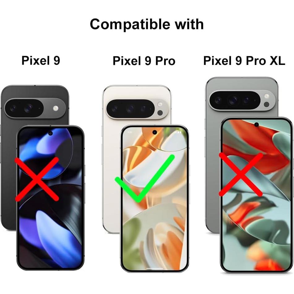 Protector de Pantalla y Lente para Google Pixel 9 Pro - 3+3