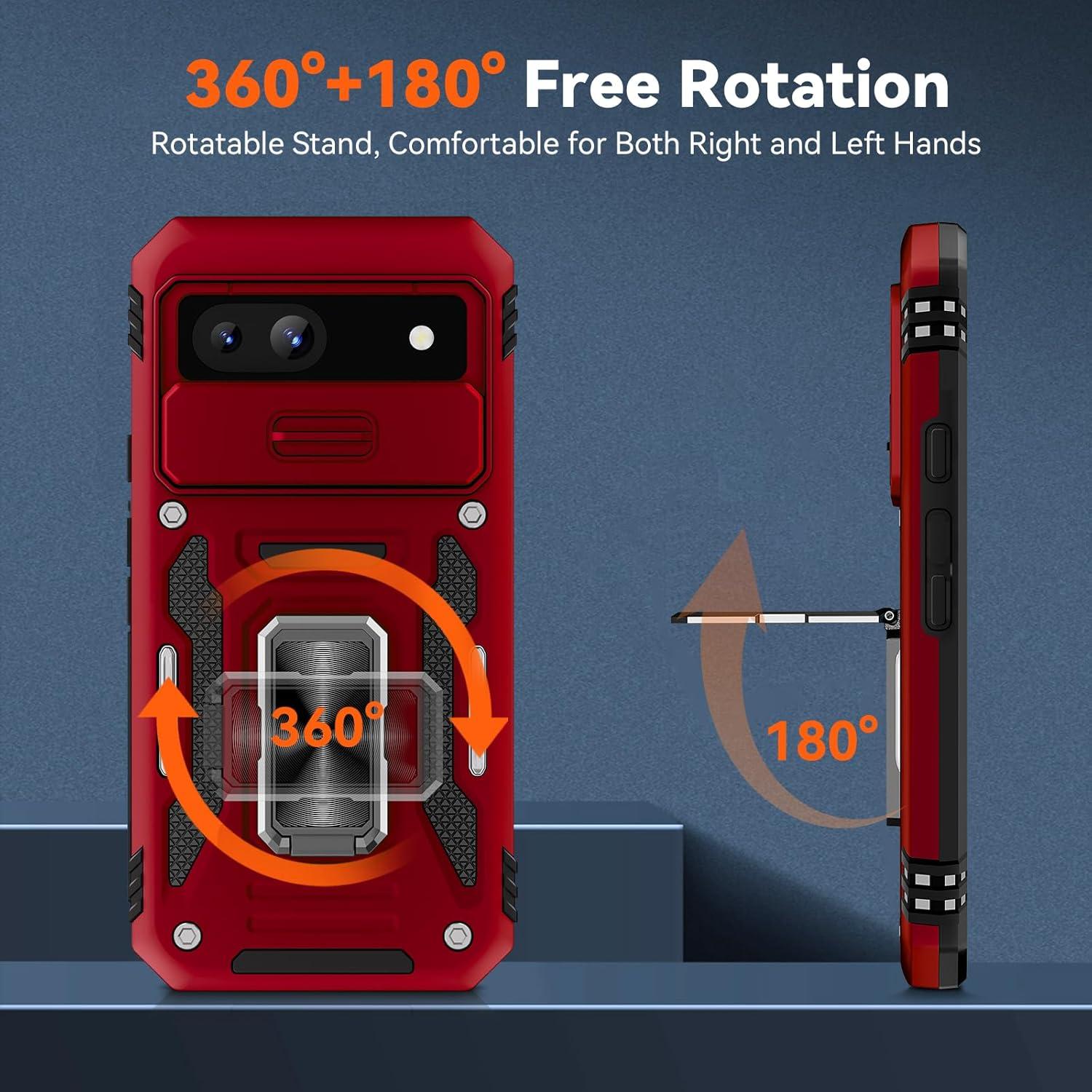 Funda Oneagle para Google Pixel 8a con soporte y protección militar