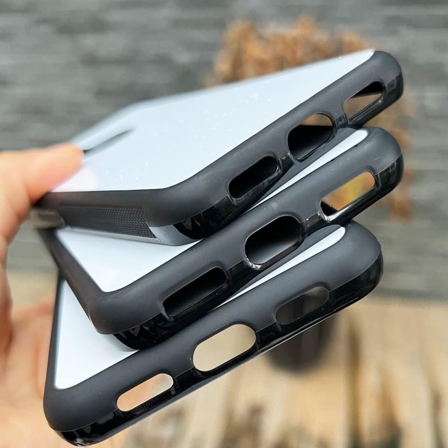 JUSTRY 5 Fundas de Caucho Suave para Sublimación Google Pixel 8 Pro