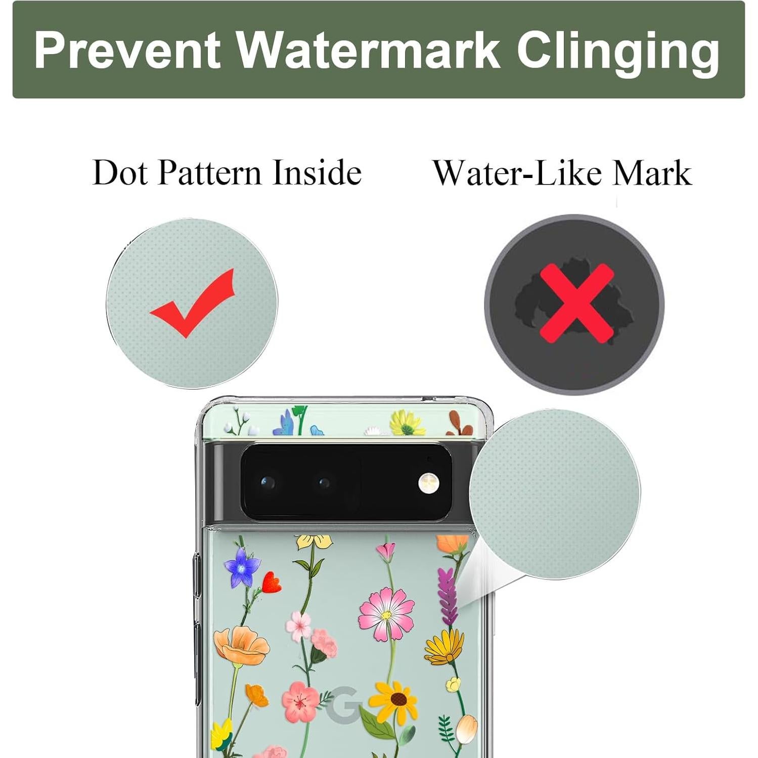 Funda Bumper Unov Transparente para Google Pixel 6a 5G 6.1"