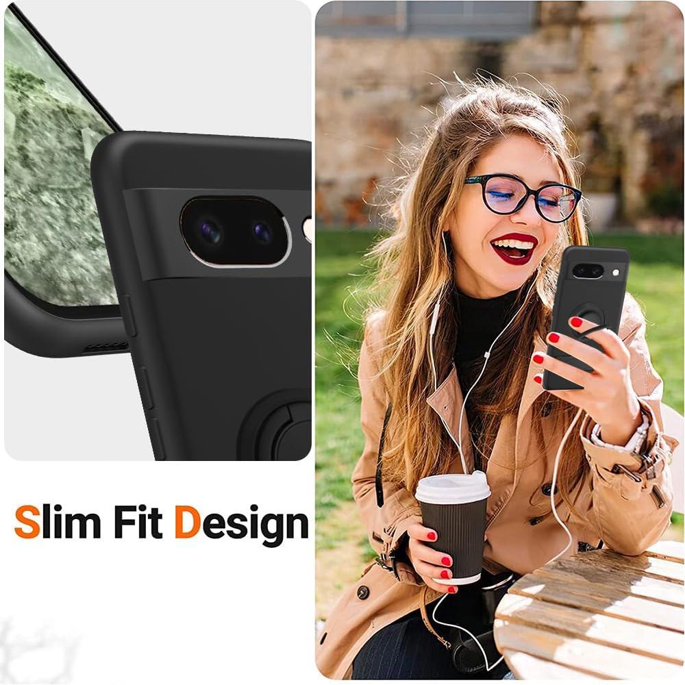 Funda Protectora TPU para Google Pixel 8A 5G - Negro