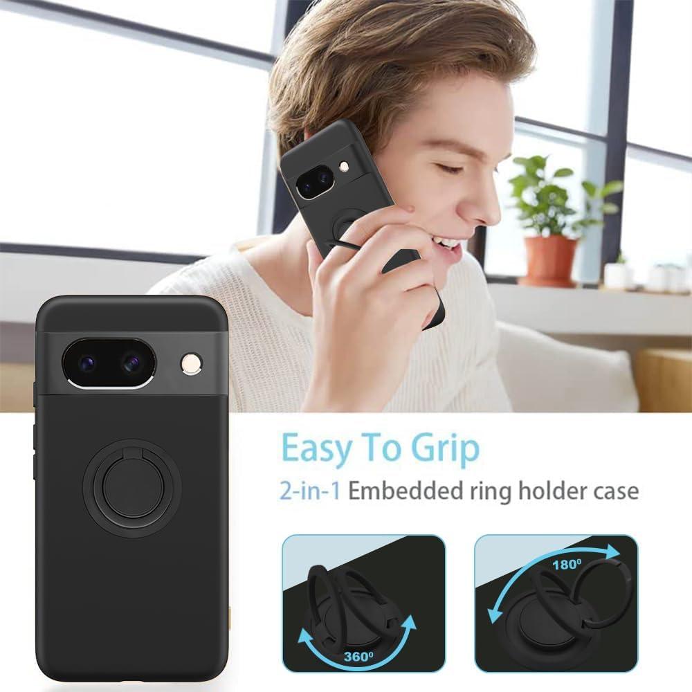 Funda Protectora TPU para Google Pixel 8A 5G - Negro