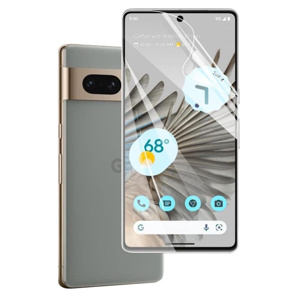 Protector de Pantalla Hidrogel CUFEREDU para Google Pixel 7a 6.1"