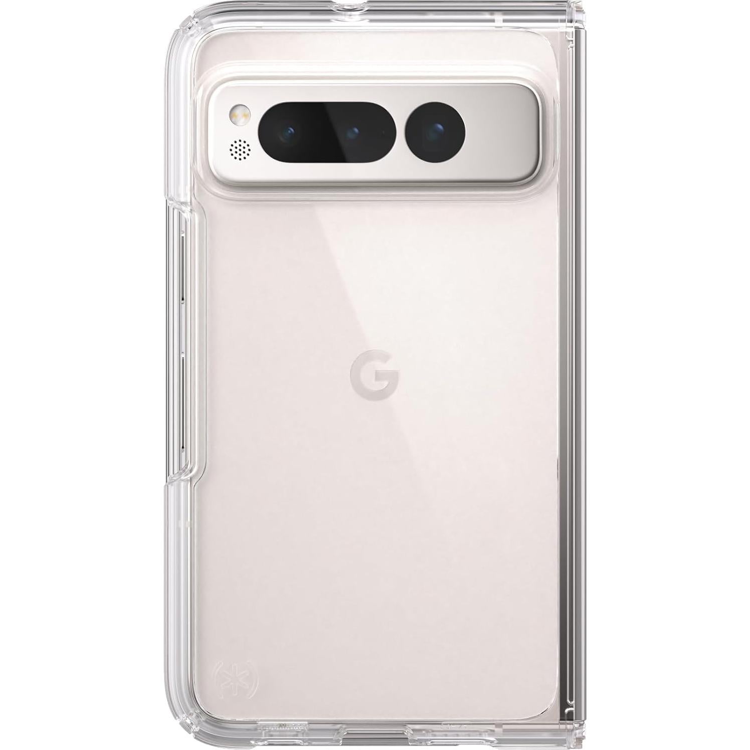 Funda Transparente Speck para Google Pixel Fold - Plegable, Antiamarillenta