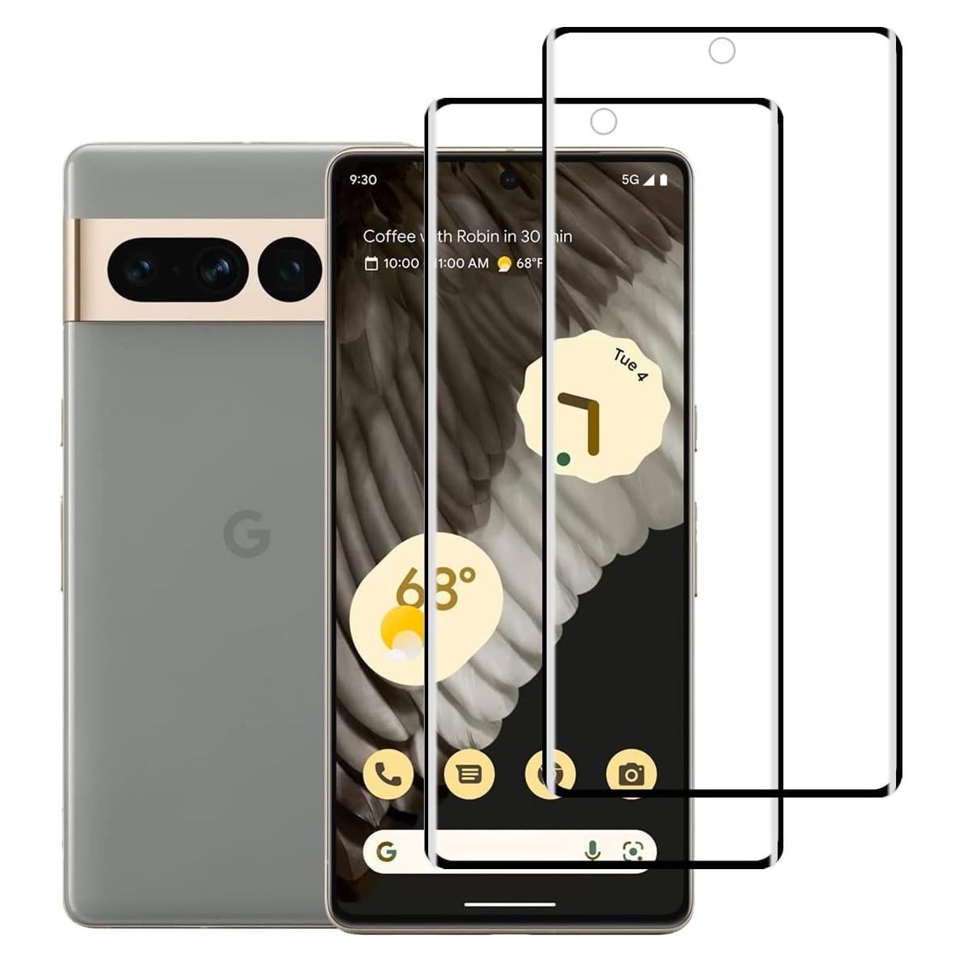 Protector de Pantalla Vidrio Templado YIFNTANG para Google Pixel 7 Pro 5G