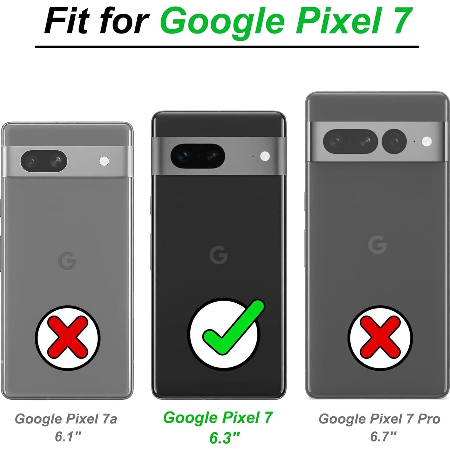 Funda Gritup para Google Pixel 7 - Protección Antichoque Verde