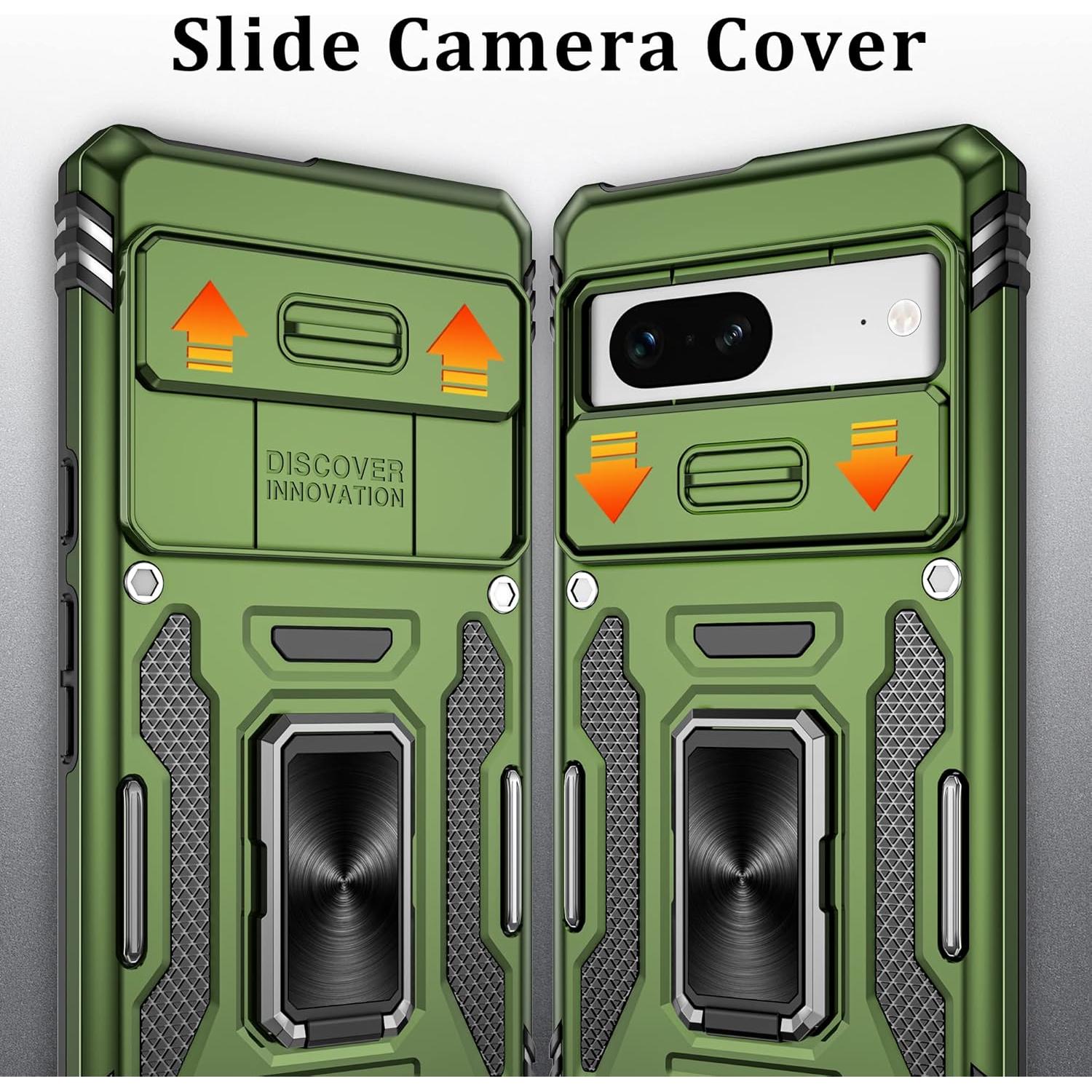 Funda Gritup para Google Pixel 7 - Protección Antichoque Verde