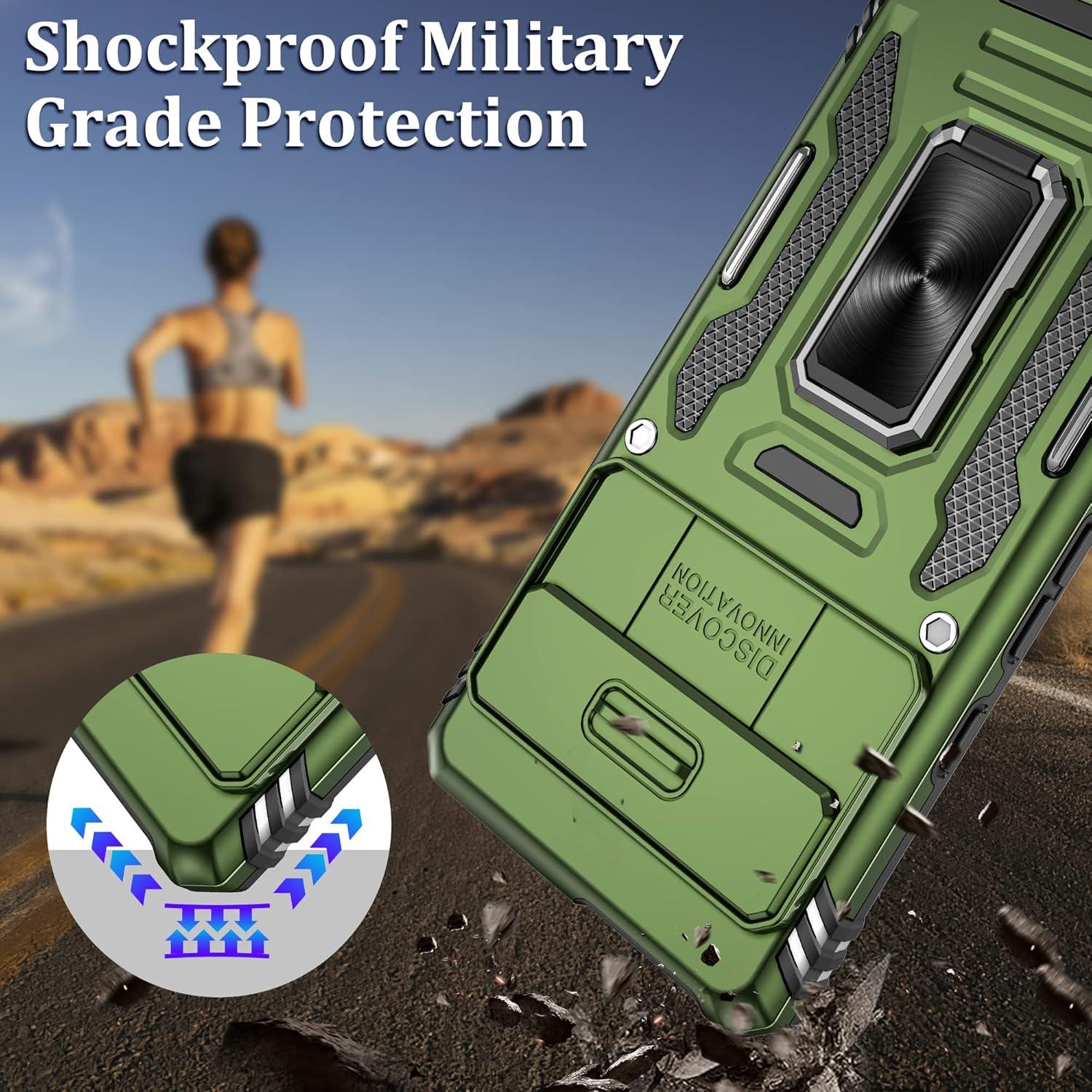 Funda Gritup para Google Pixel 7 - Protección Antichoque Verde