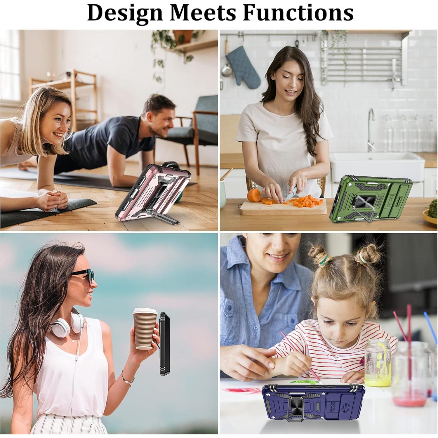 Funda Gritup para Google Pixel 7 - Protección Antichoque Verde