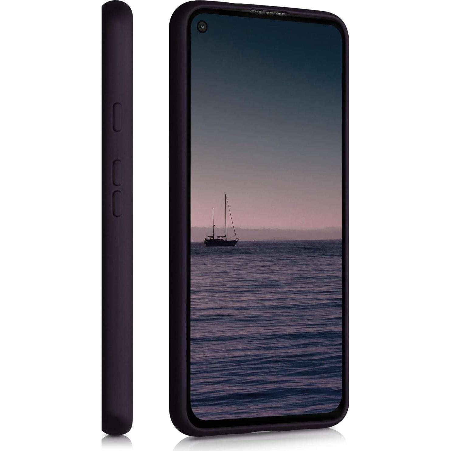 Funda kwmobile TPU Slim Berry Metálico para Google Pixel 4a 5G