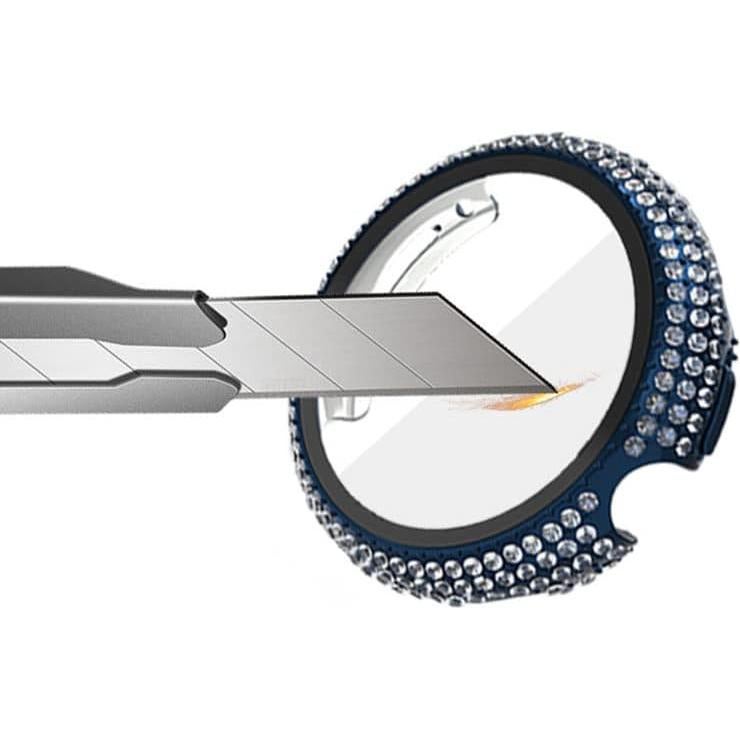 Funda Brillante con Diamantes para Google Pixel Watch - Negro