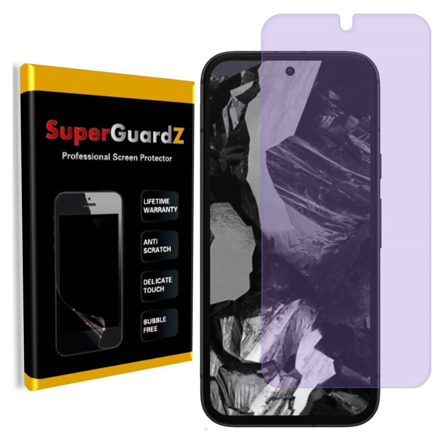 Protector de Pantalla SuperGuardZ para Google Pixel 8a 2024 - Anti Luz Azul