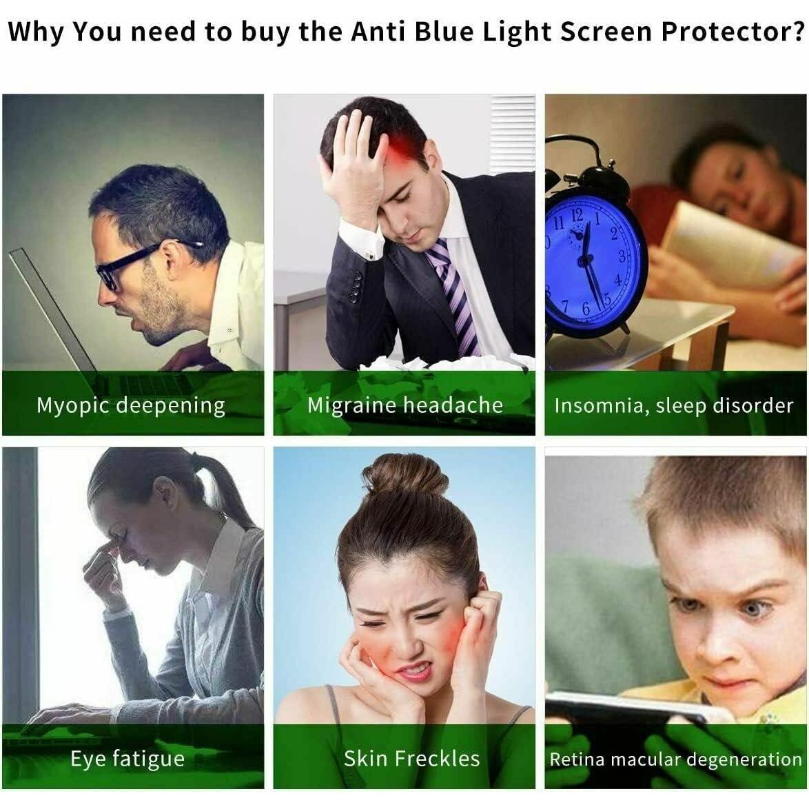 Protector de Pantalla SuperGuardZ para Google Pixel 8a 2024 - Anti Luz Azul