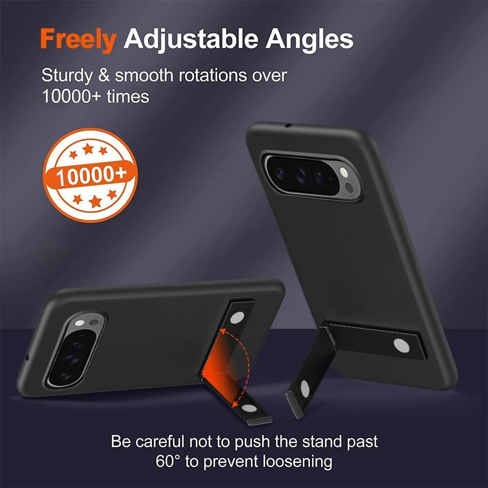 Funda TPU con Soporte y Protector para Google Pixel 9 Pro XL 2024