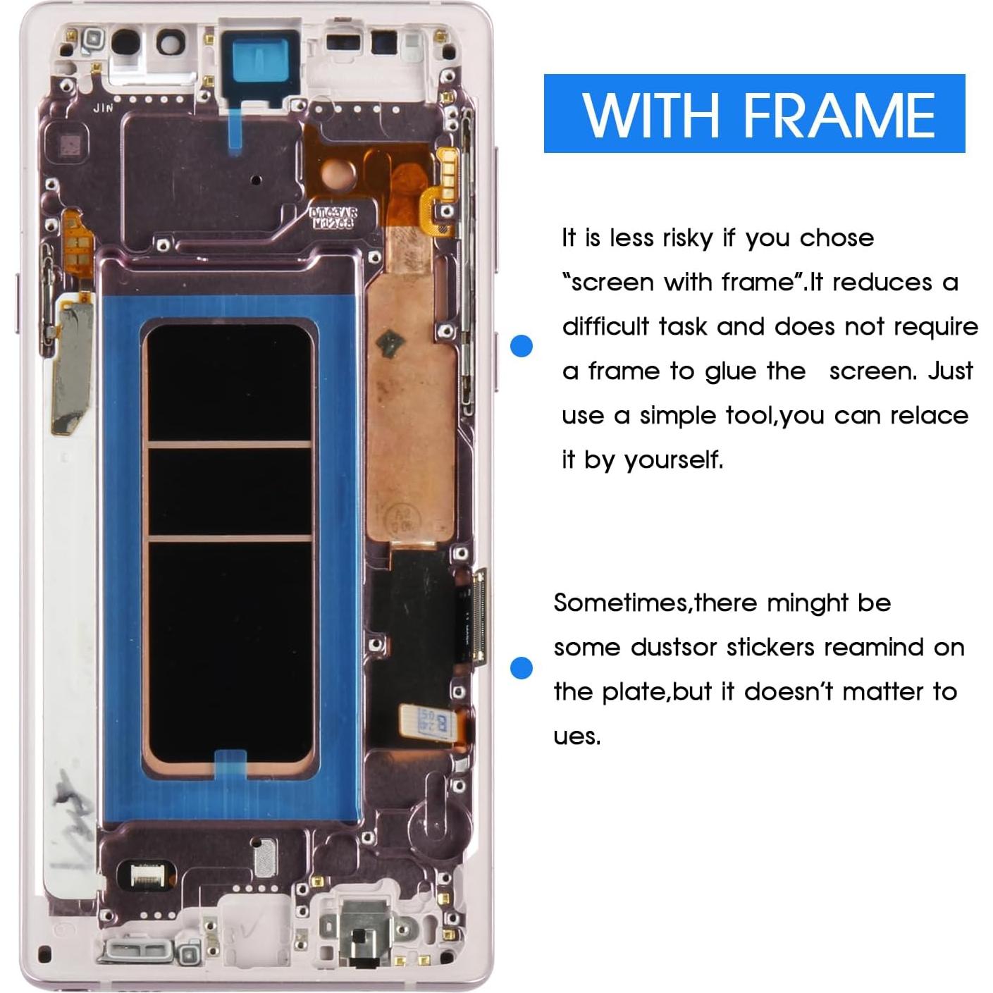 Pantalla LCD Reemplazo Samsung Galaxy Note 9 A-MIND Púrpura