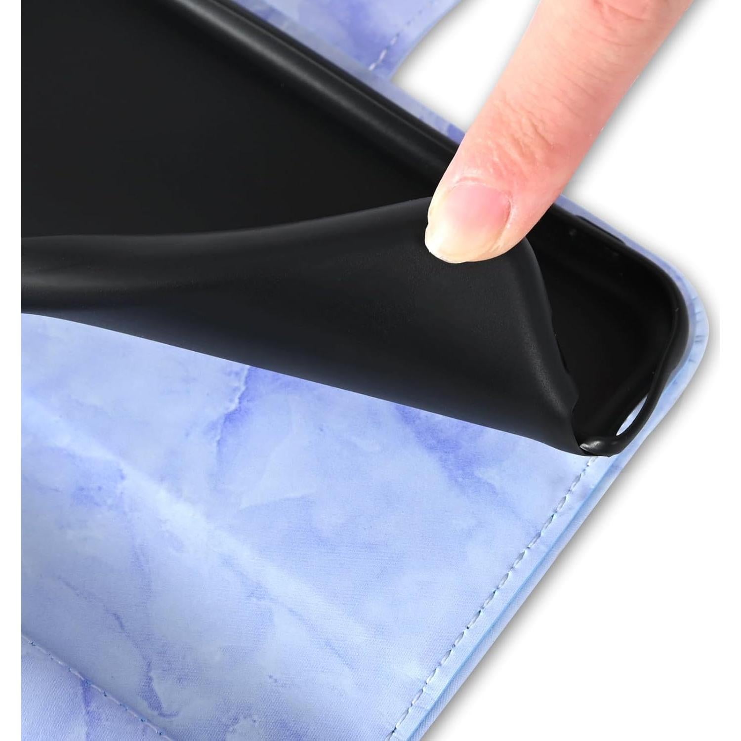 Funda Asuwish Plegable para Google Pixel 4 XL con Cartera y Protector