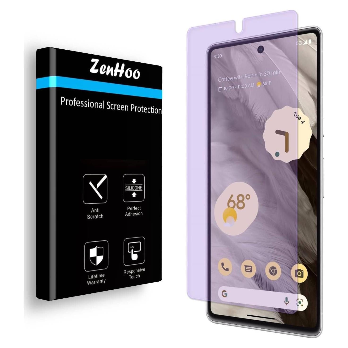 Protector de Pantalla Vidrio Templado ZenHoo Google Pixel 8