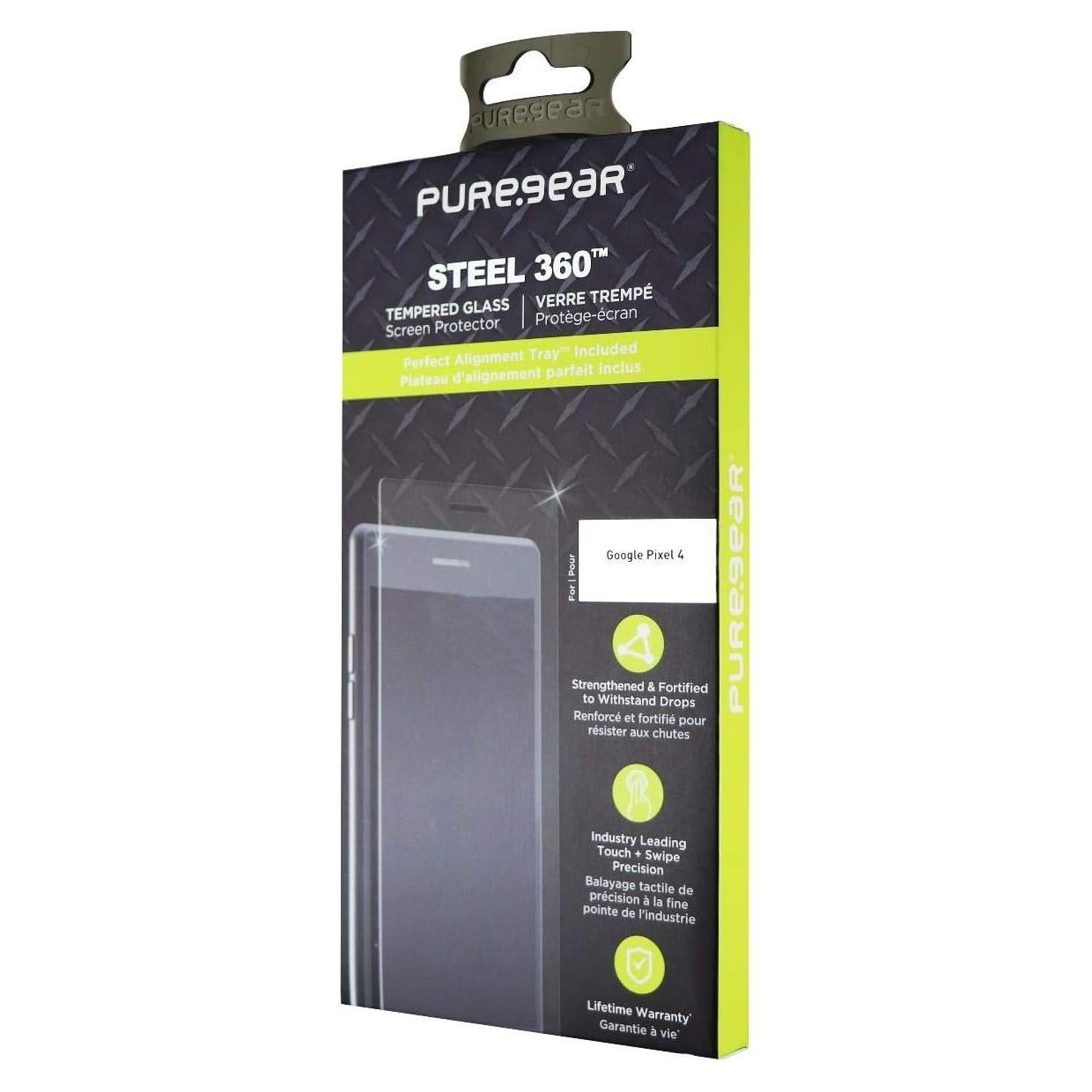 Protector de Pantalla Vidrio Templado PureGear Steel 360 Google Pixel 4