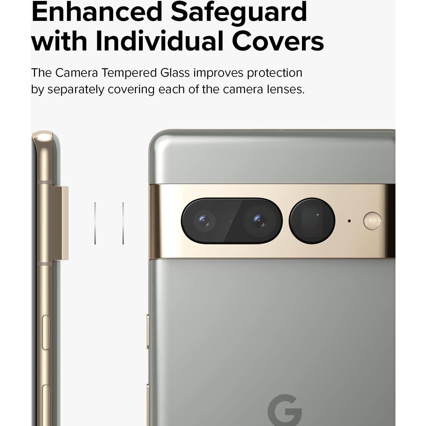 Protector de Lente de Cámara Ringke para Google Pixel 7 Pro - Paquete de 3
