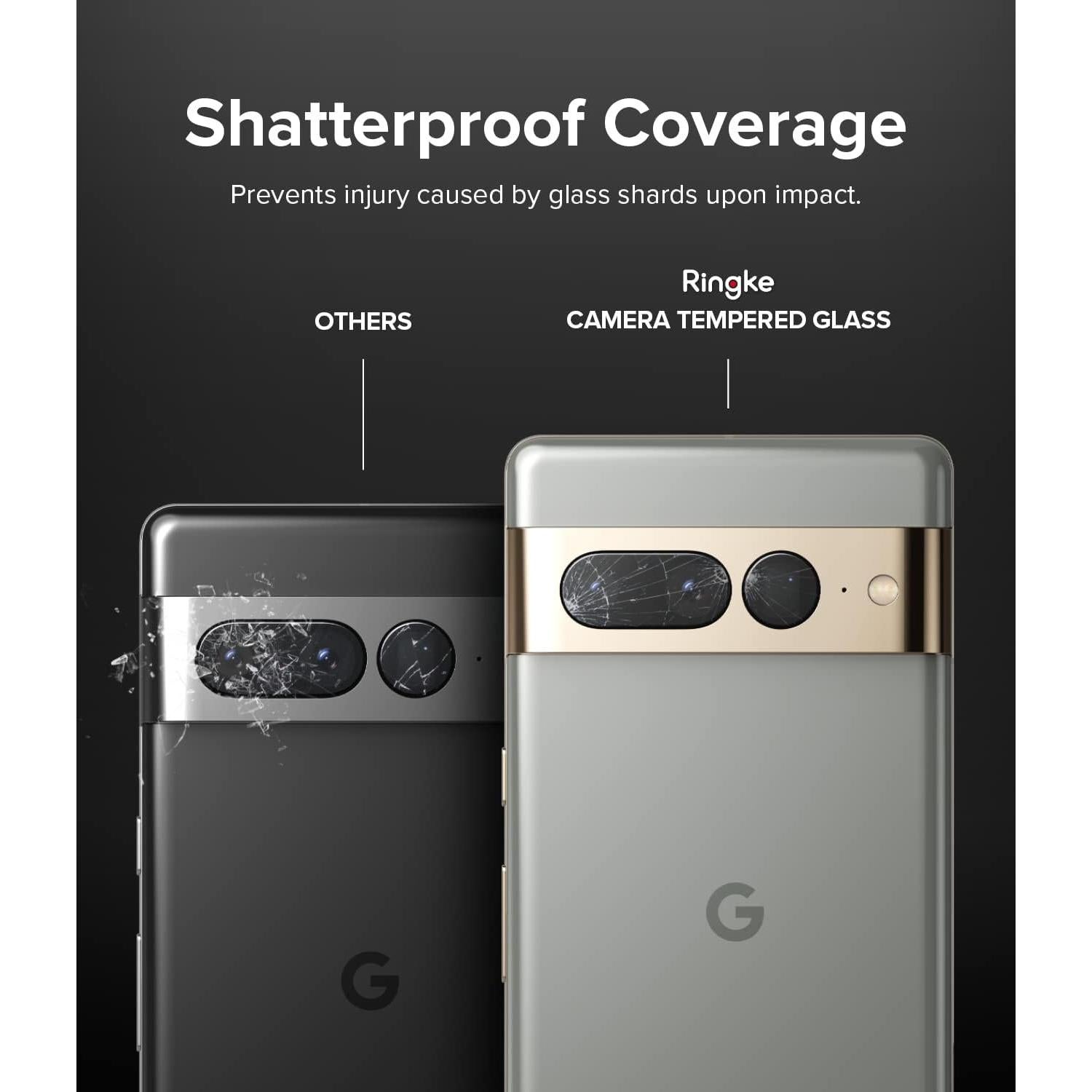 Protector de Lente de Cámara Ringke para Google Pixel 7 Pro - Paquete de 3
