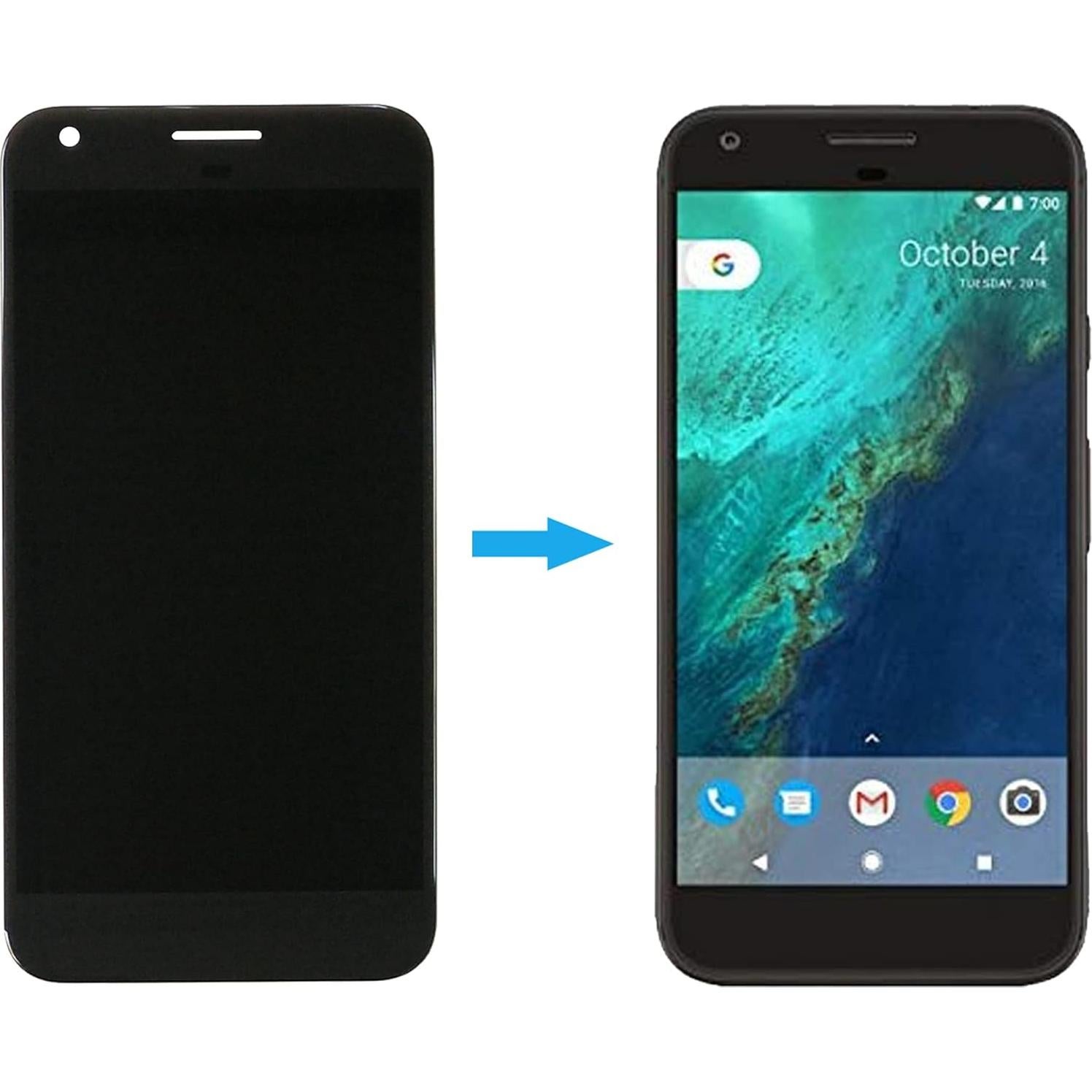 Pantalla LCD AMOLED Reemplazo Google Pixel XL Negro 5.5"