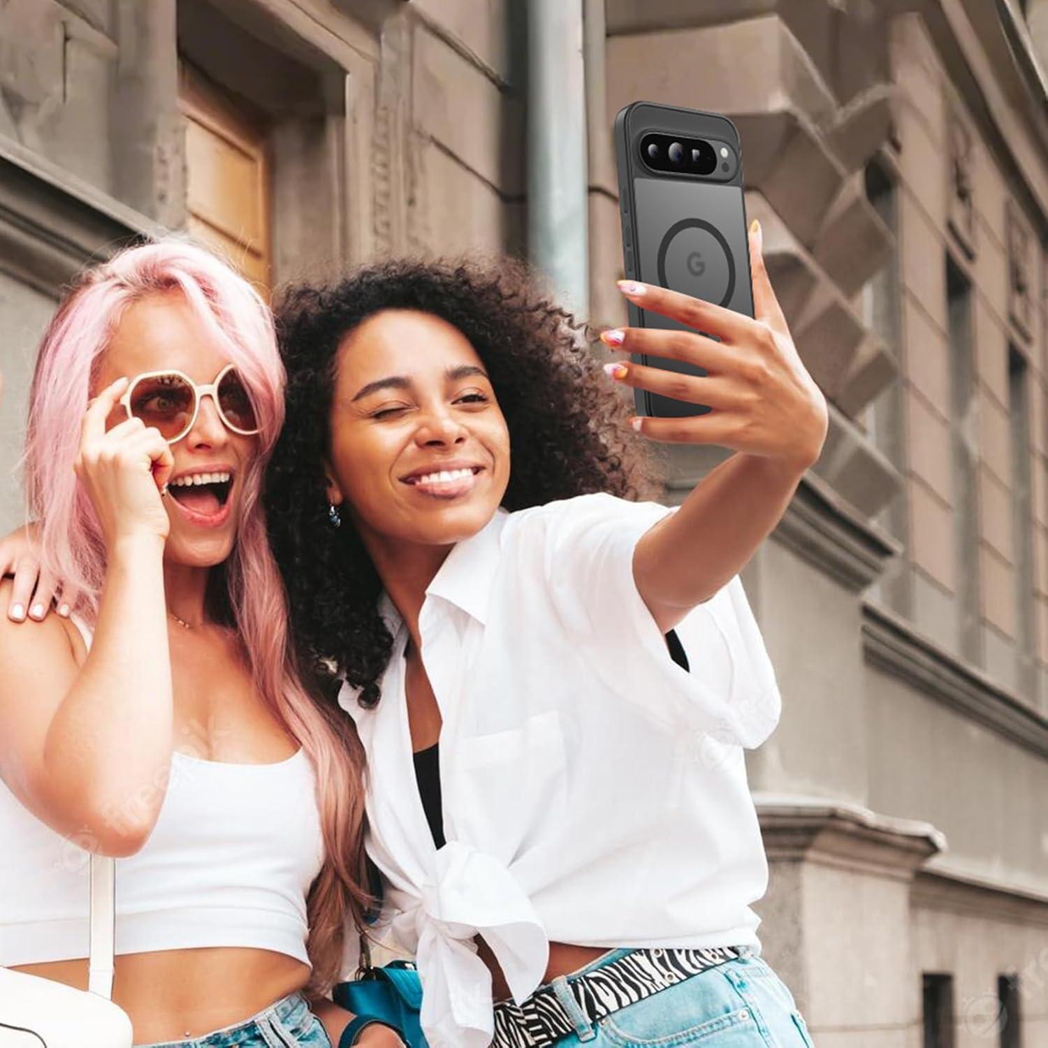 Funda Ezanmull para Google Pixel 9 Pro XL Magnética Negra