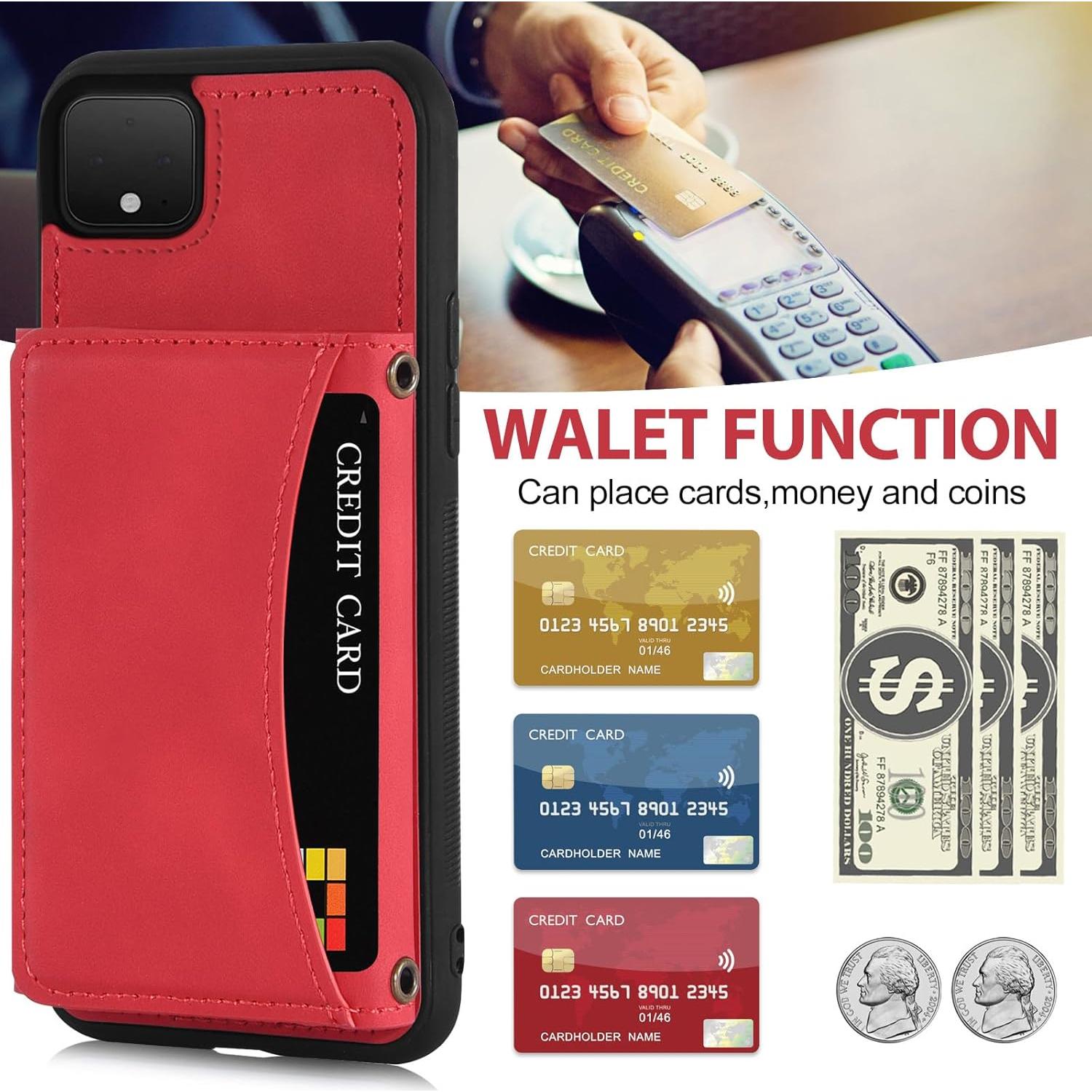 Funda Asuwish para Google Pixel 4 XL con protector y soporte