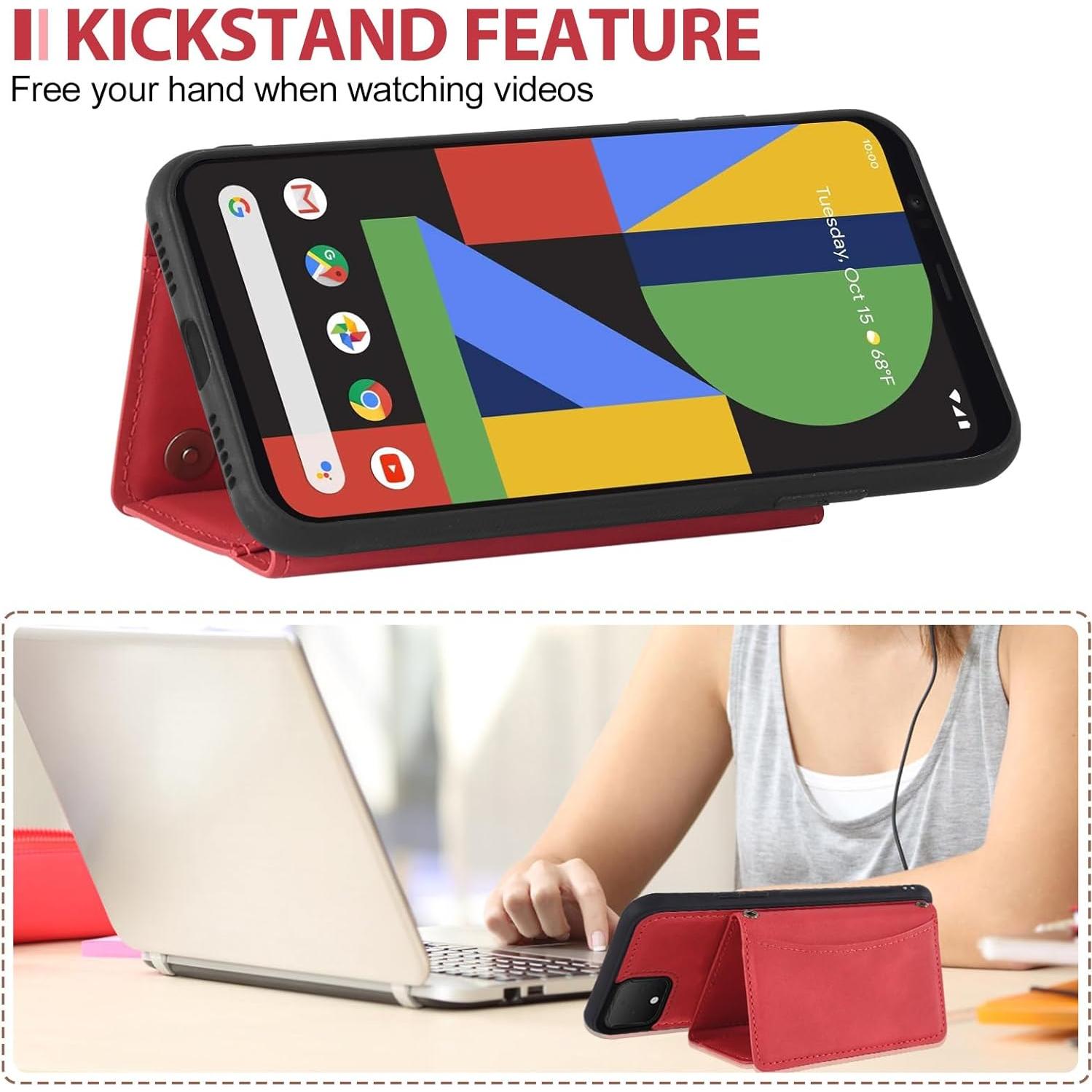 Funda Asuwish para Google Pixel 4 XL con protector y soporte